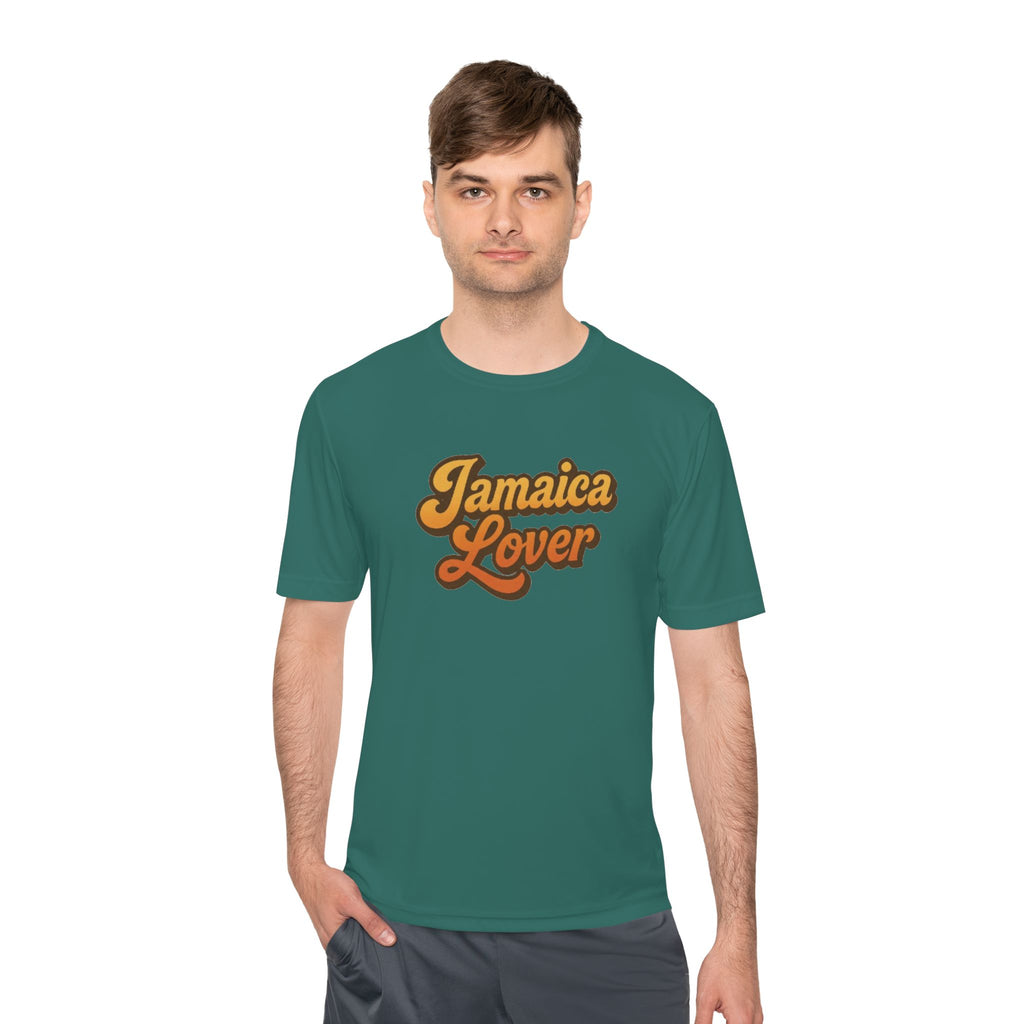 Jamaica Lover Tee — Retro Script Jamaica Vacation T‑Shirt