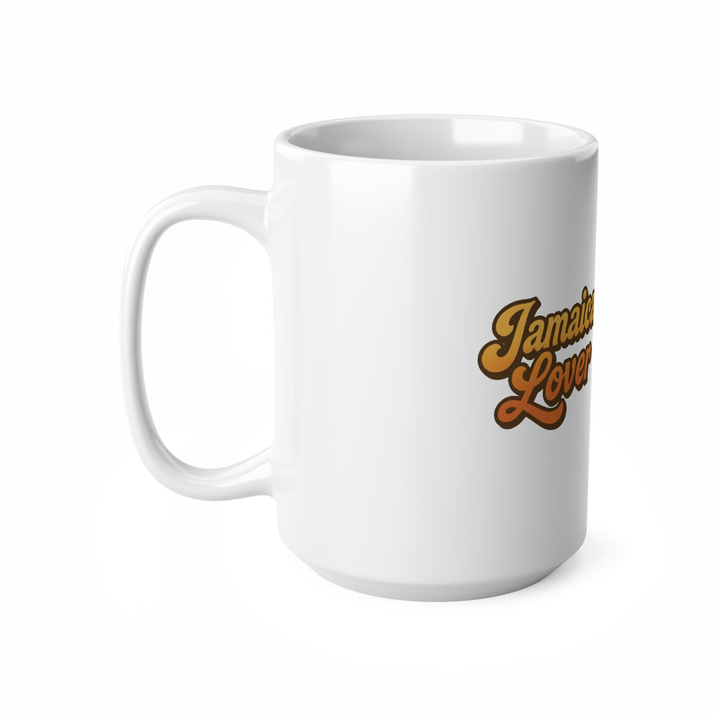 Jamaica Lover Ceramic Mug – Retro Script Coffee Cup (11oz & 15oz)