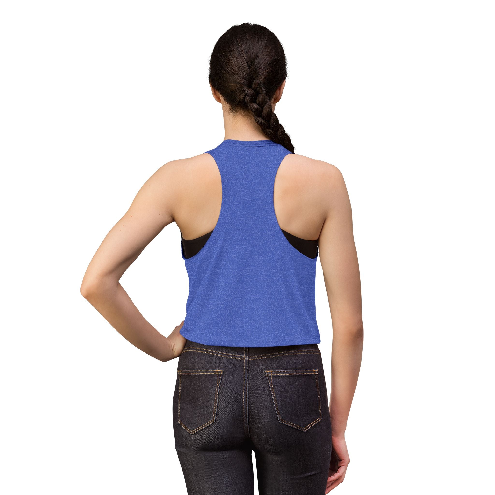 Crop Top — "Stronger Than the Storm" Motivational Women's Crop Top