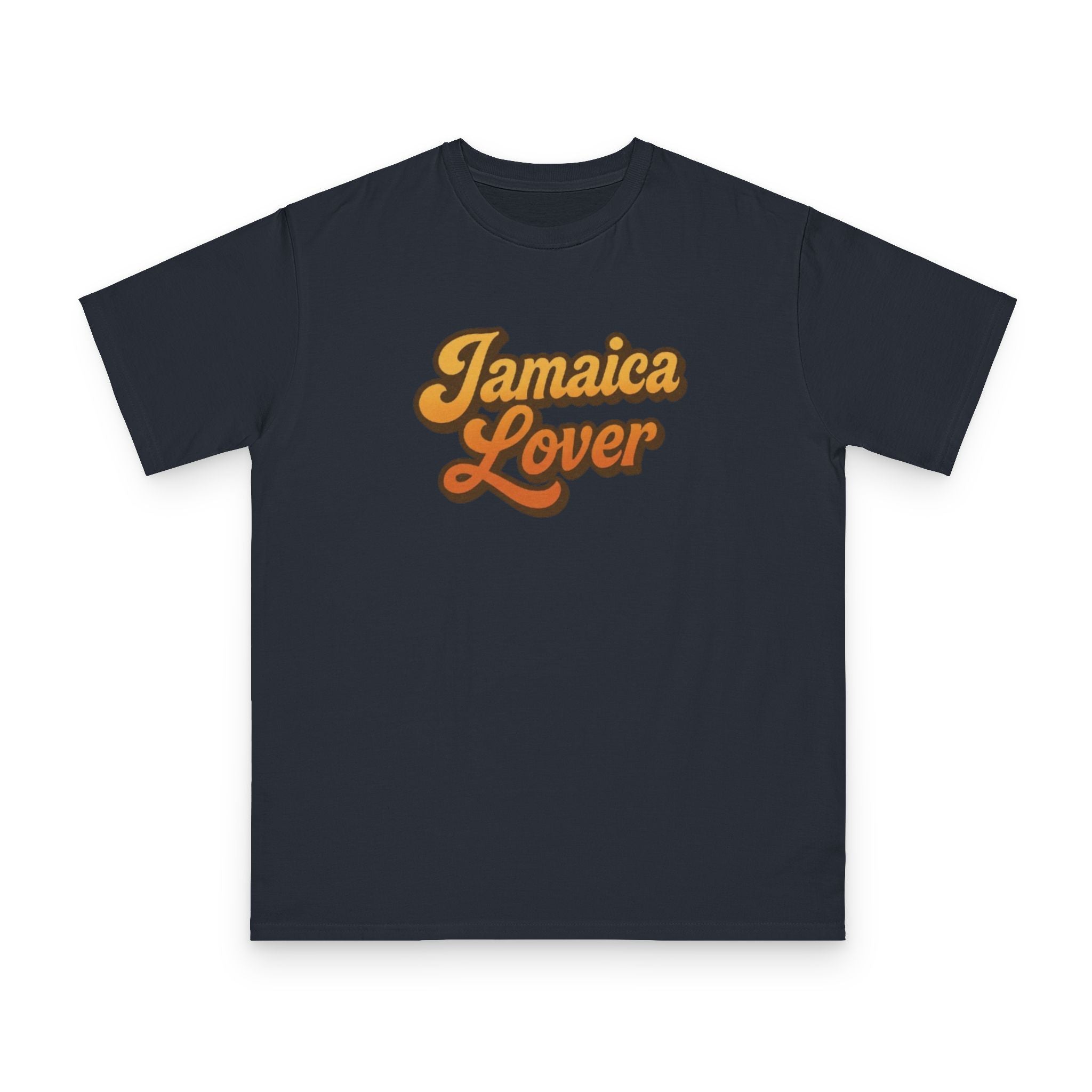 Jamaica Lover T-Shirt — Retro Script Island Vacation Tee