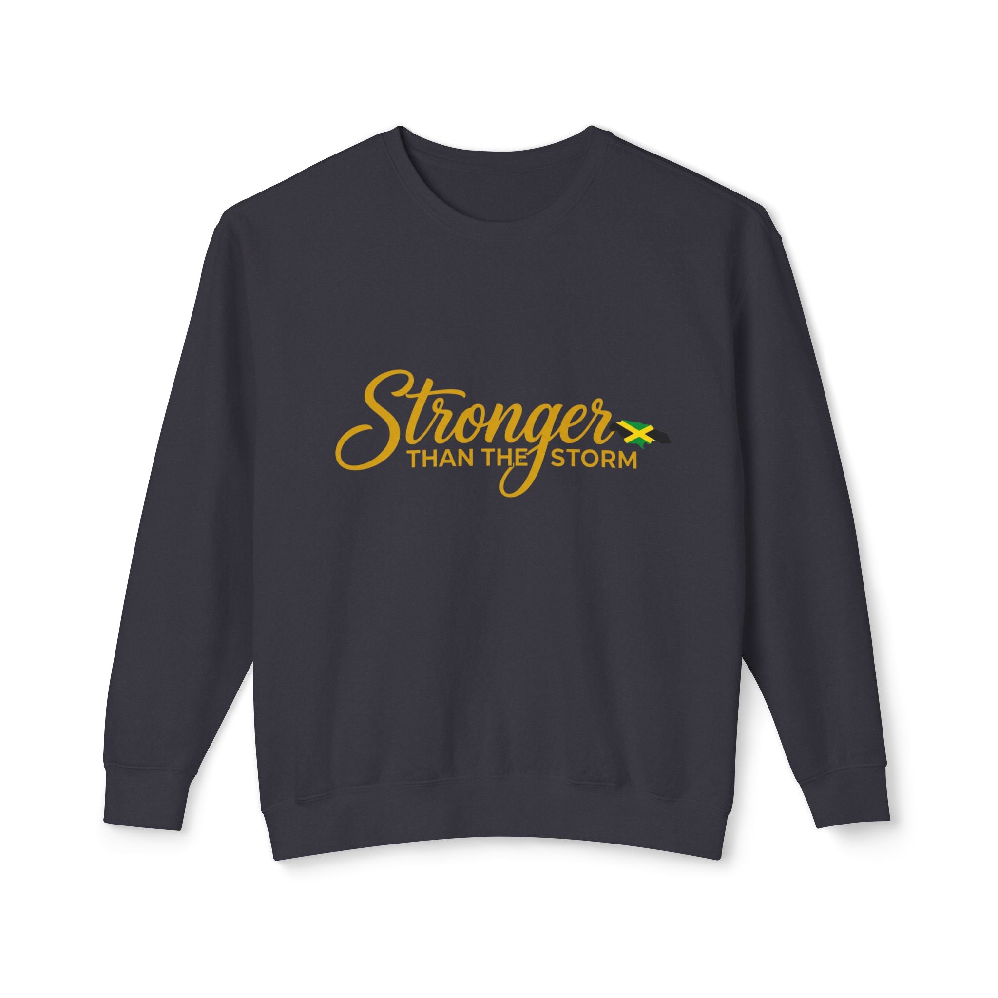 Stronger Than The Storm Sweatshirt — Inspirational Crewneck