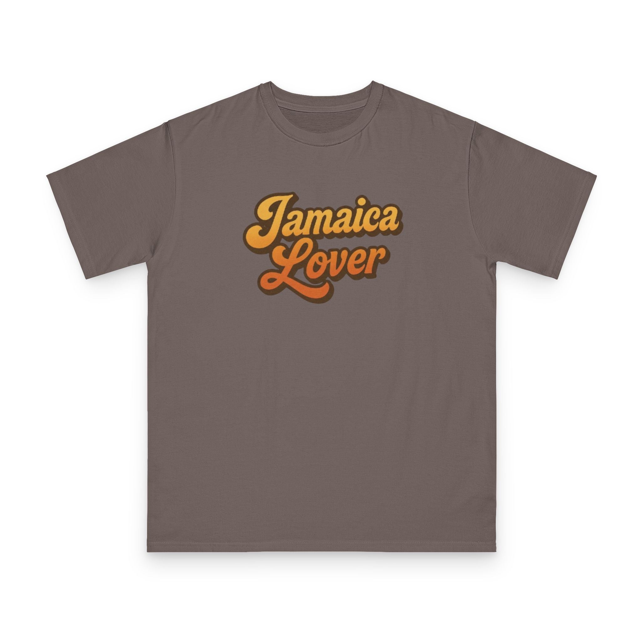 Jamaica Lover T-Shirt — Retro Script Island Vacation Tee
