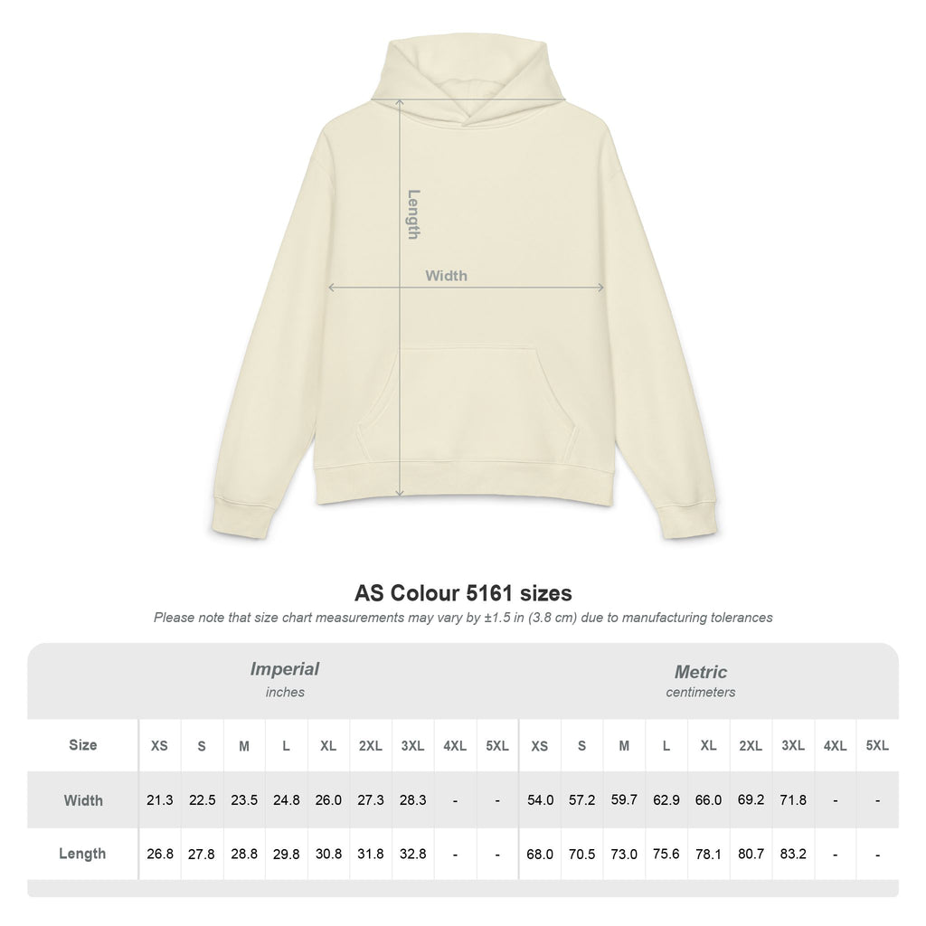 Relaxed Hoodie — 'Summer Lover' Minimal Chest Logo Pullover