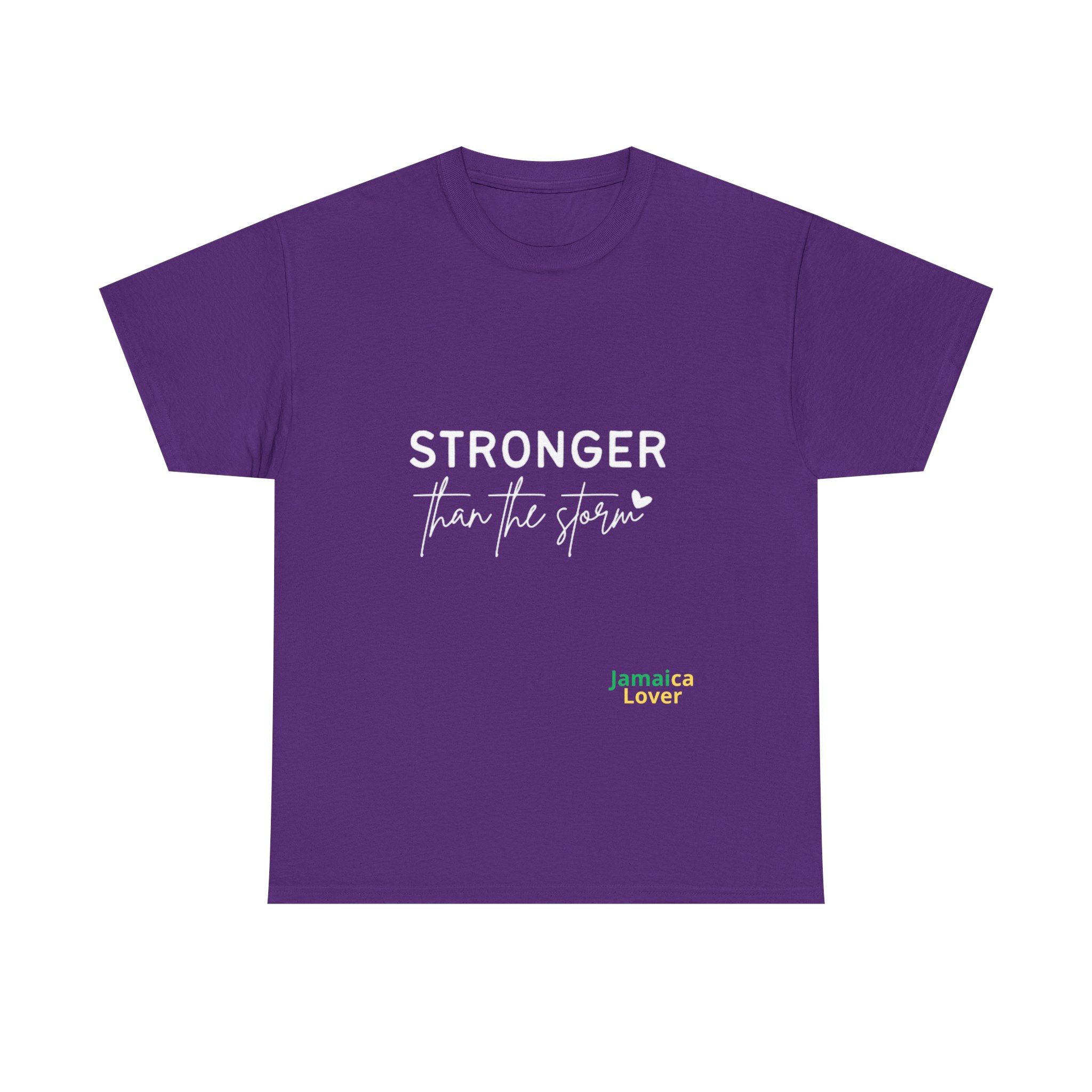Stronger Than The Storm Tee — Inspirational Motivational T‑Shirt