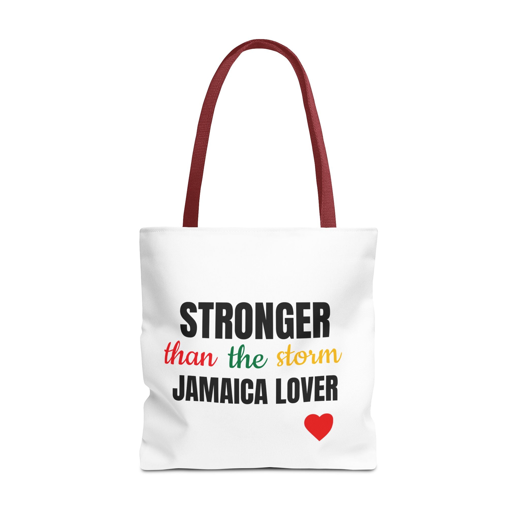 Stronger Than The Storm Jamaica Lover Tote Bag