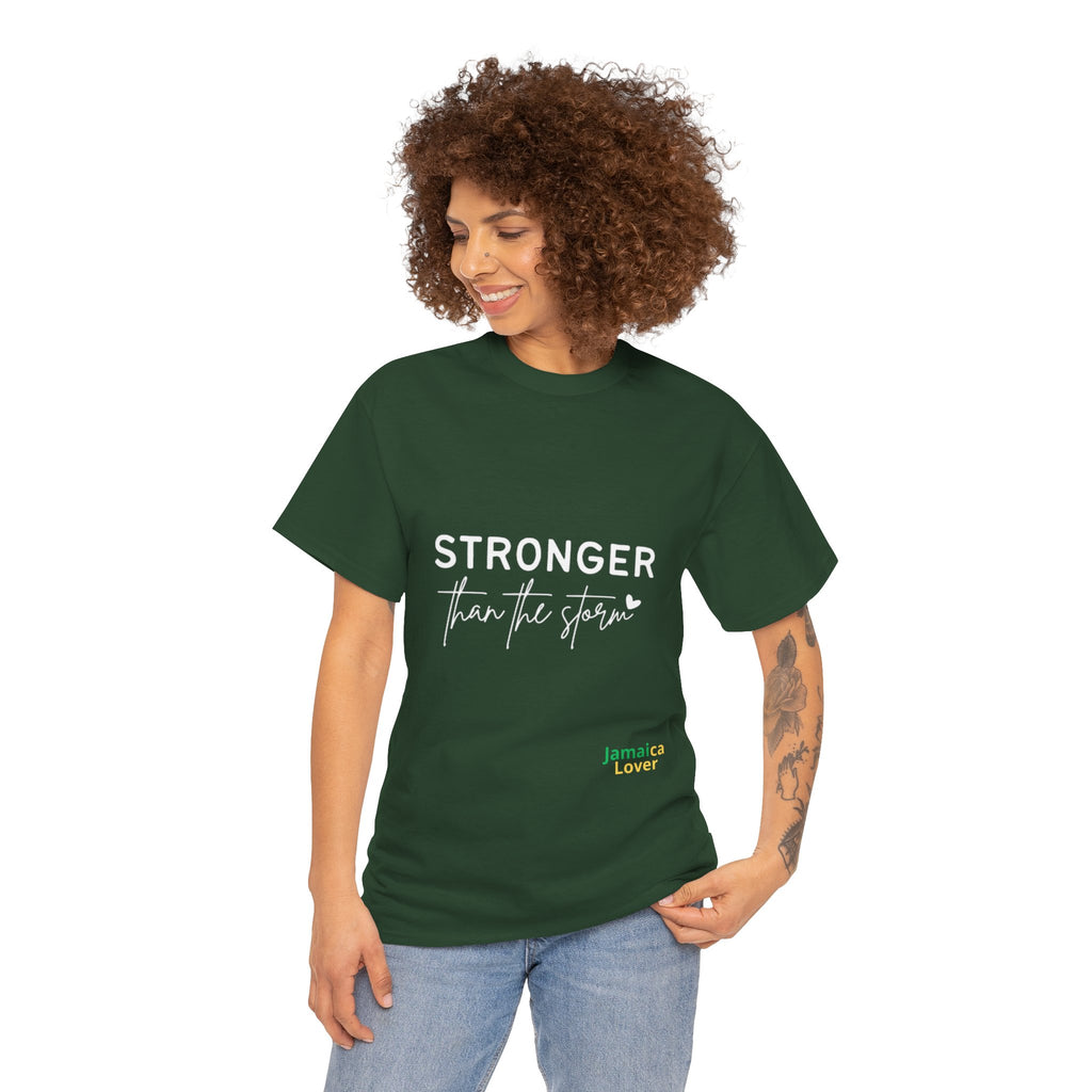 Stronger Than The Storm Tee — Inspirational Motivational T‑Shirt