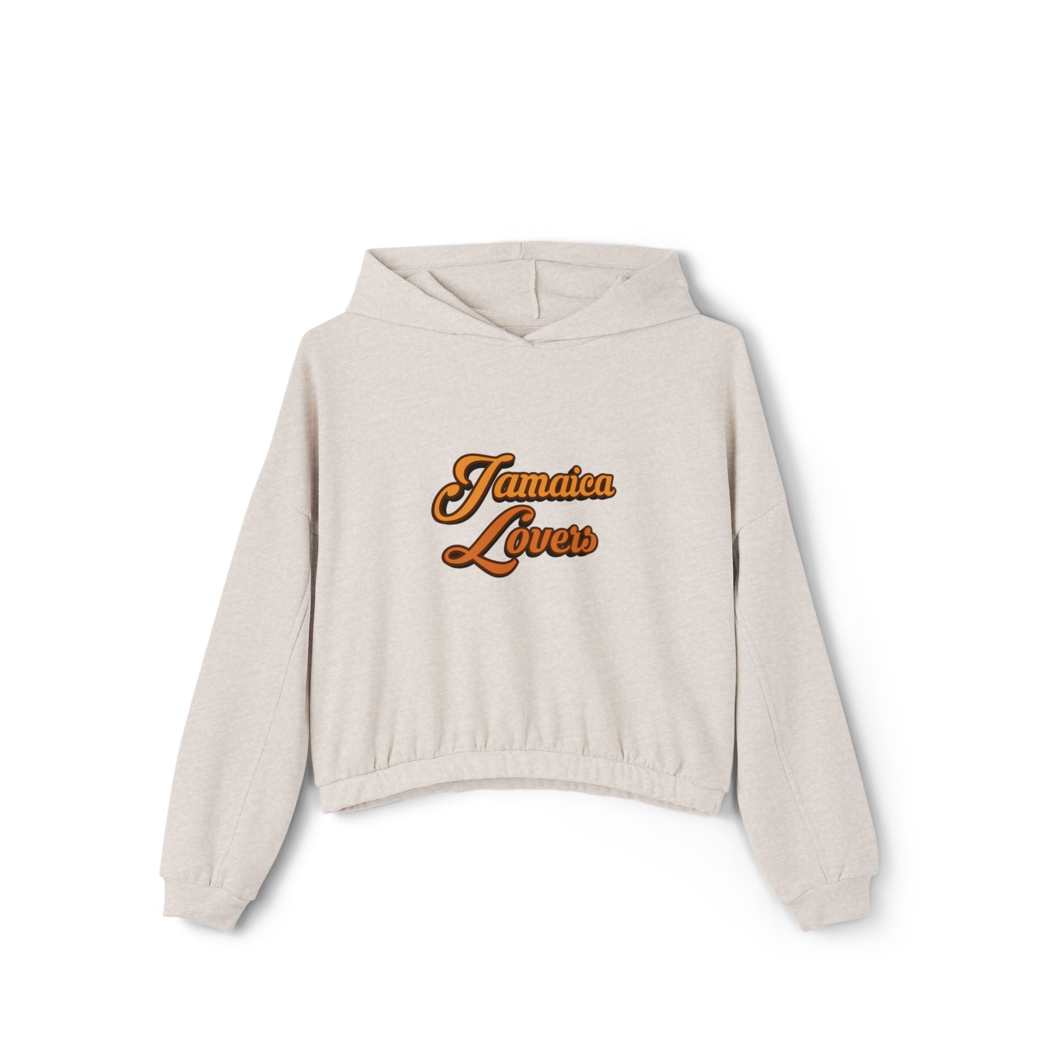 Jamaica Lovers Women's Cropped Hoodie - Trendy, Stylish Pullovers for Vacation, Casual Wear, Gifts, Beach Days, Summer Vibes