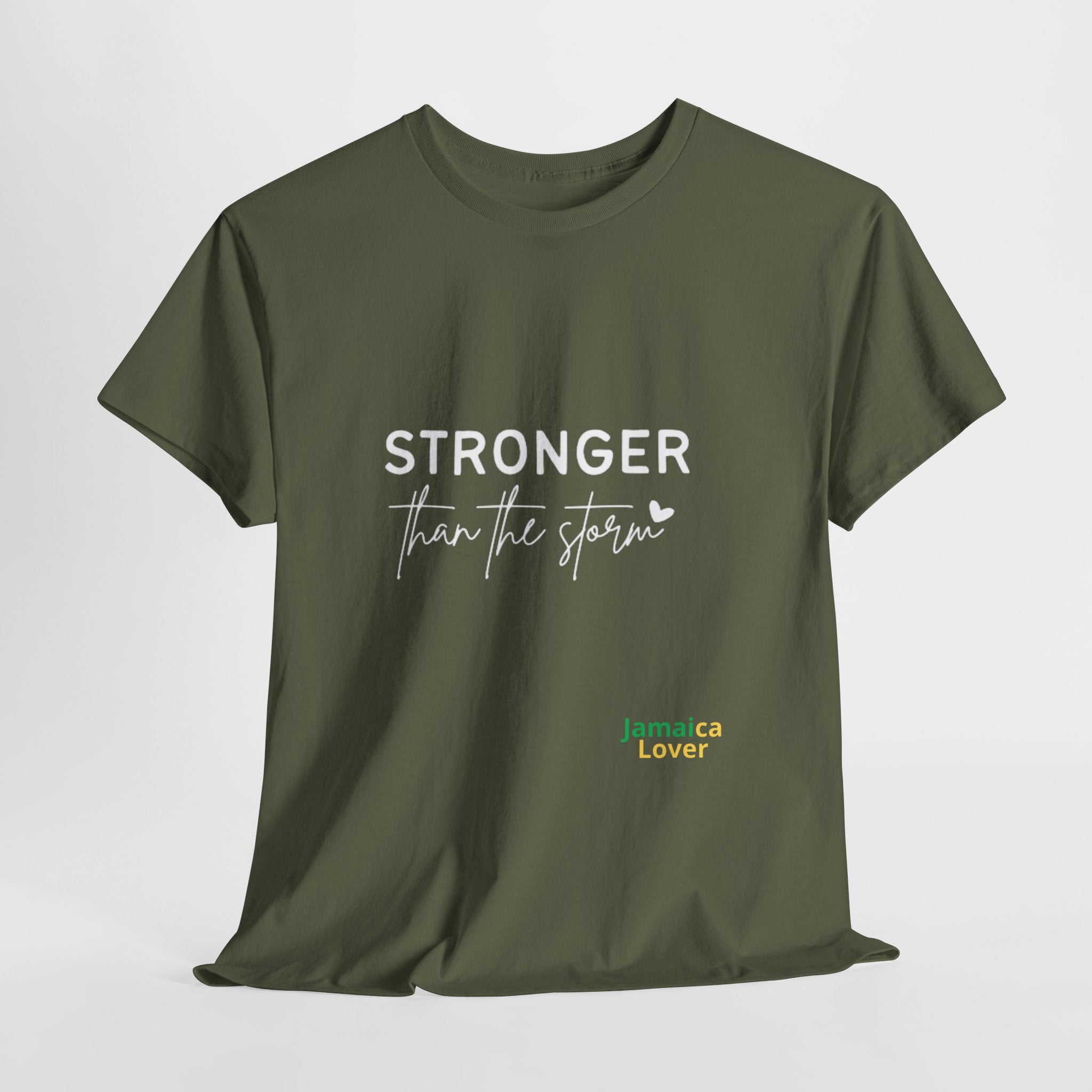 Stronger Than The Storm Tee — Inspirational Motivational T‑Shirt