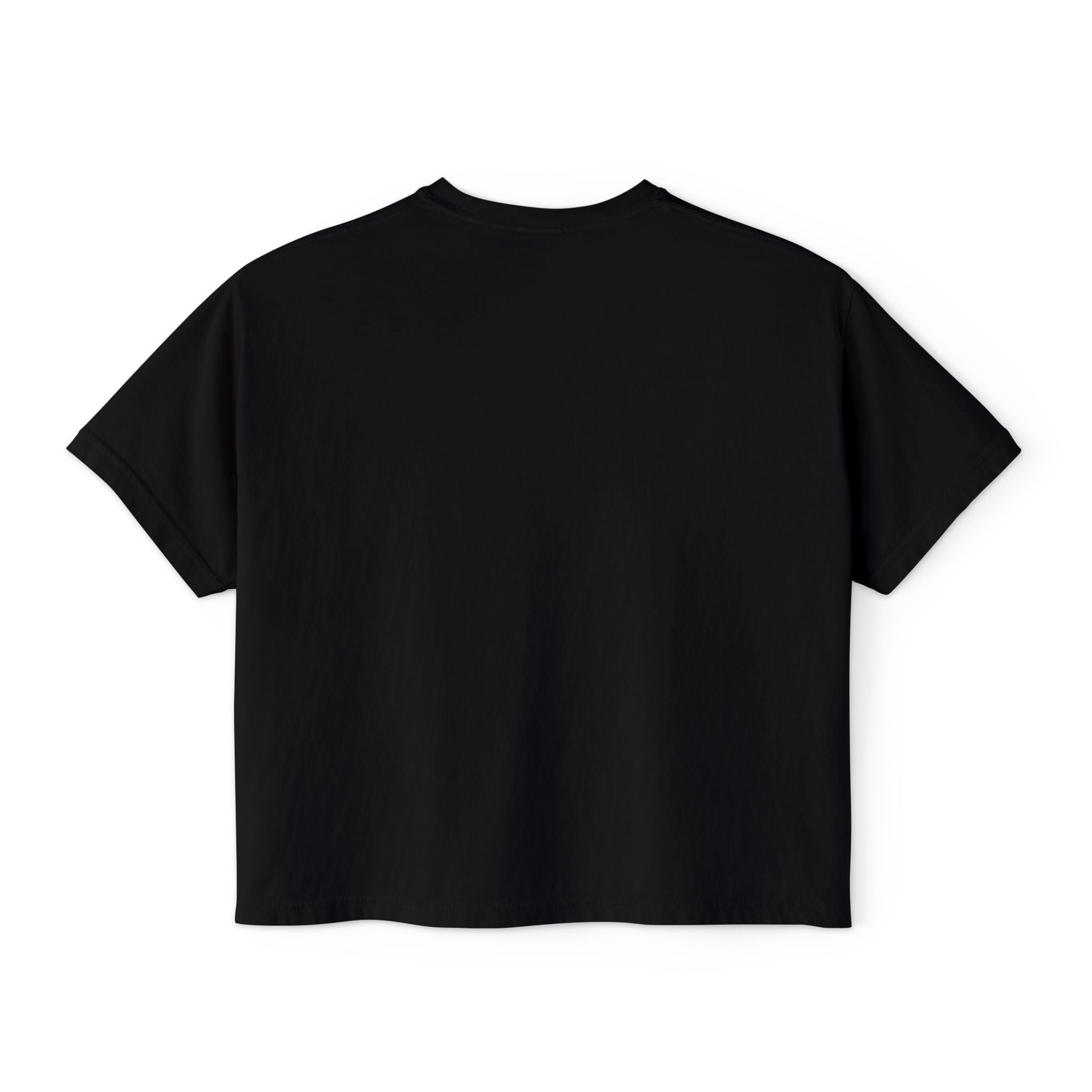 Women’s Boxy Tee — "Stronger Than the Storm" Inspirational Crop Top