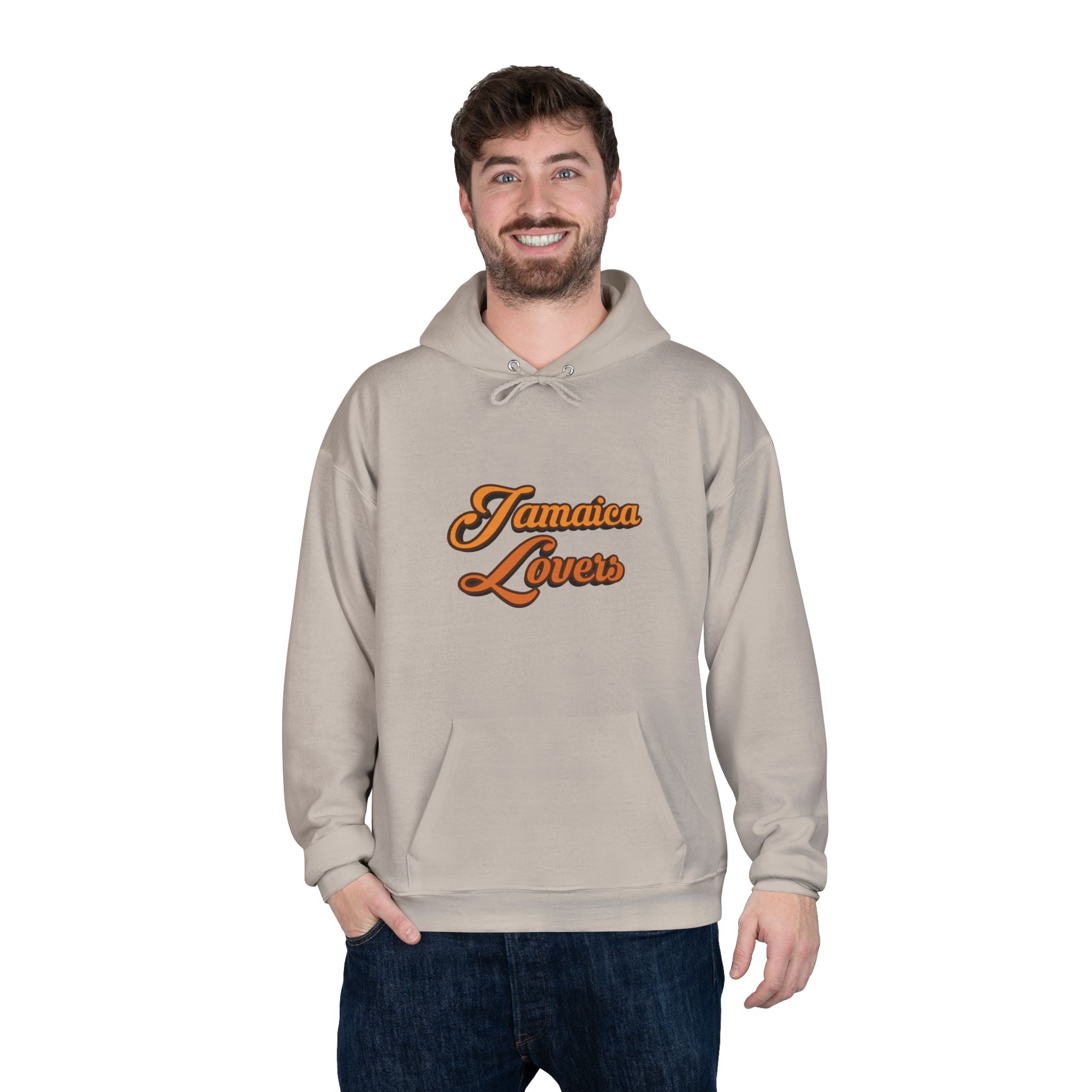 Unisex Eco-Friendly Hoodie with 'Jammin Lover' Design - Perfect for Music Lovers, Festivals, Cozy Nights, Gift for Friends, Casual Wear