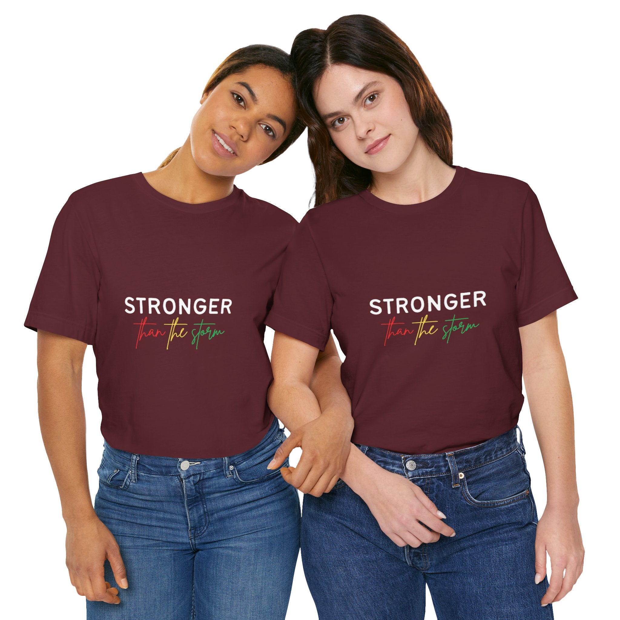 Stronger Than The Storm T‑Shirt — Inspirational Resilience Tee