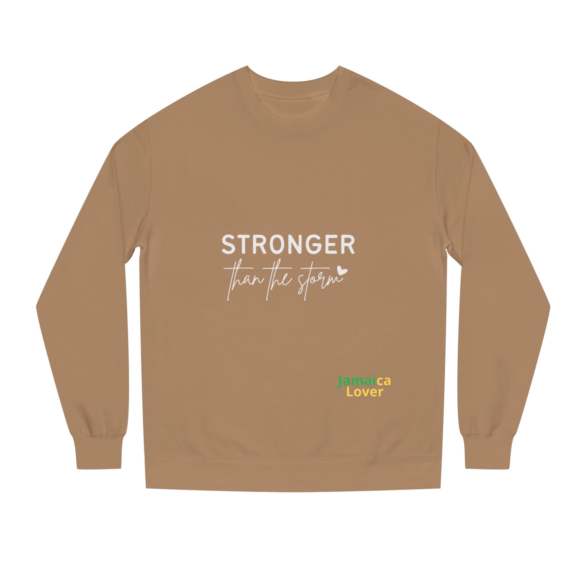 Stronger Than The Storm Sweatshirt — Inspirational Recovery Crewneck