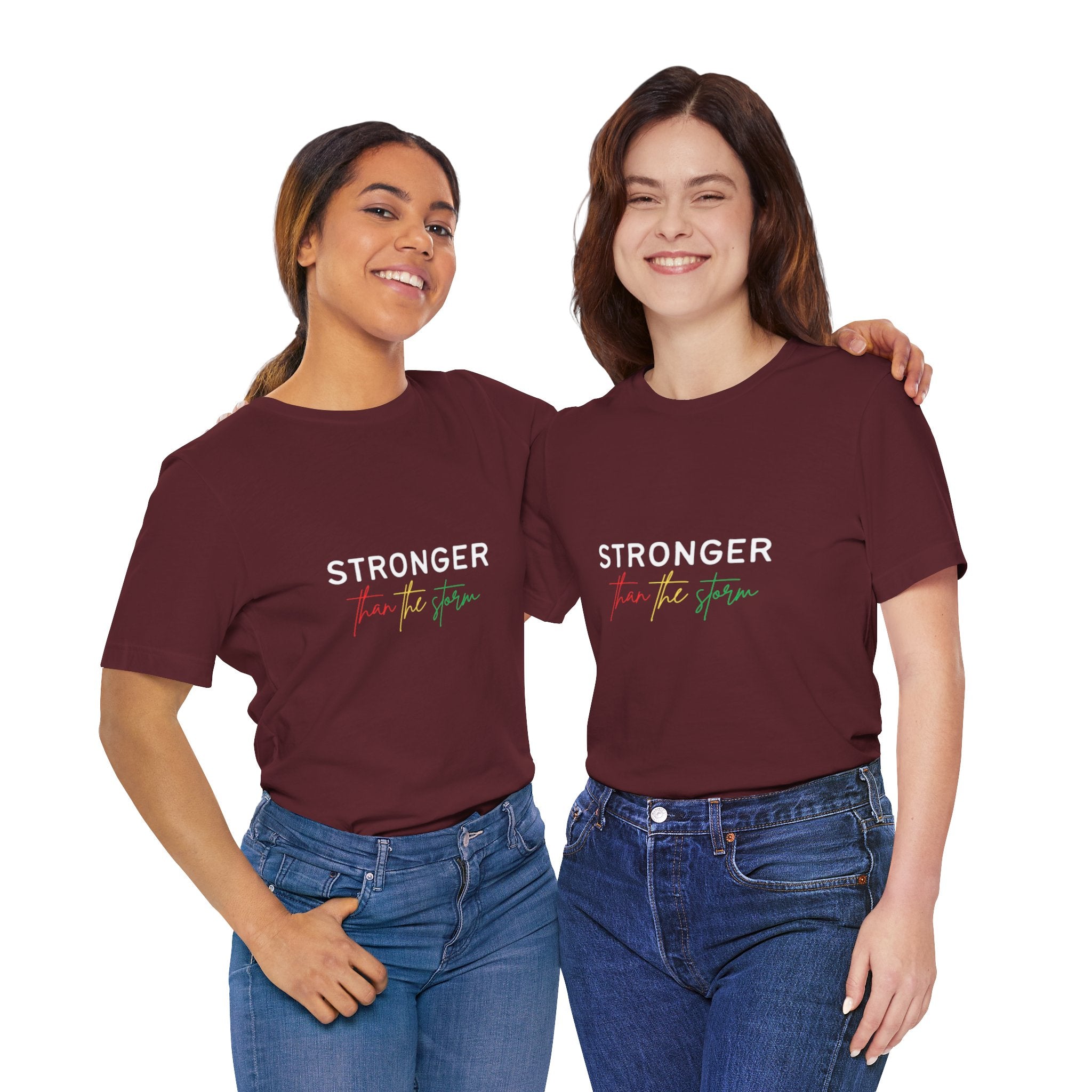 Stronger Than The Storm T‑Shirt — Inspirational Resilience Tee