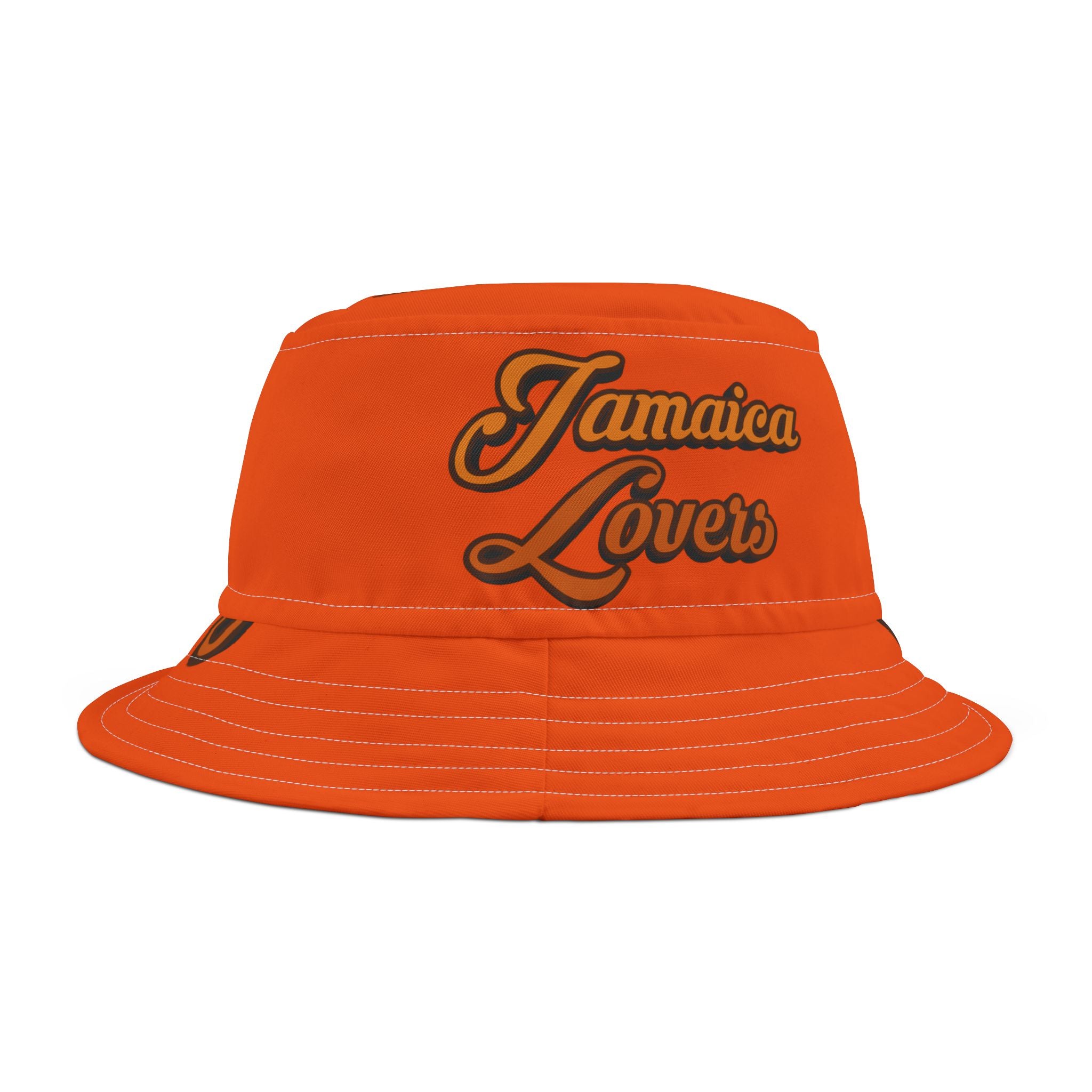 Vibrant Jamaica Lovers Bucket Hat | Trendy Summer Accessory, Beachwear, Festival Hat, Gift for Him/Her