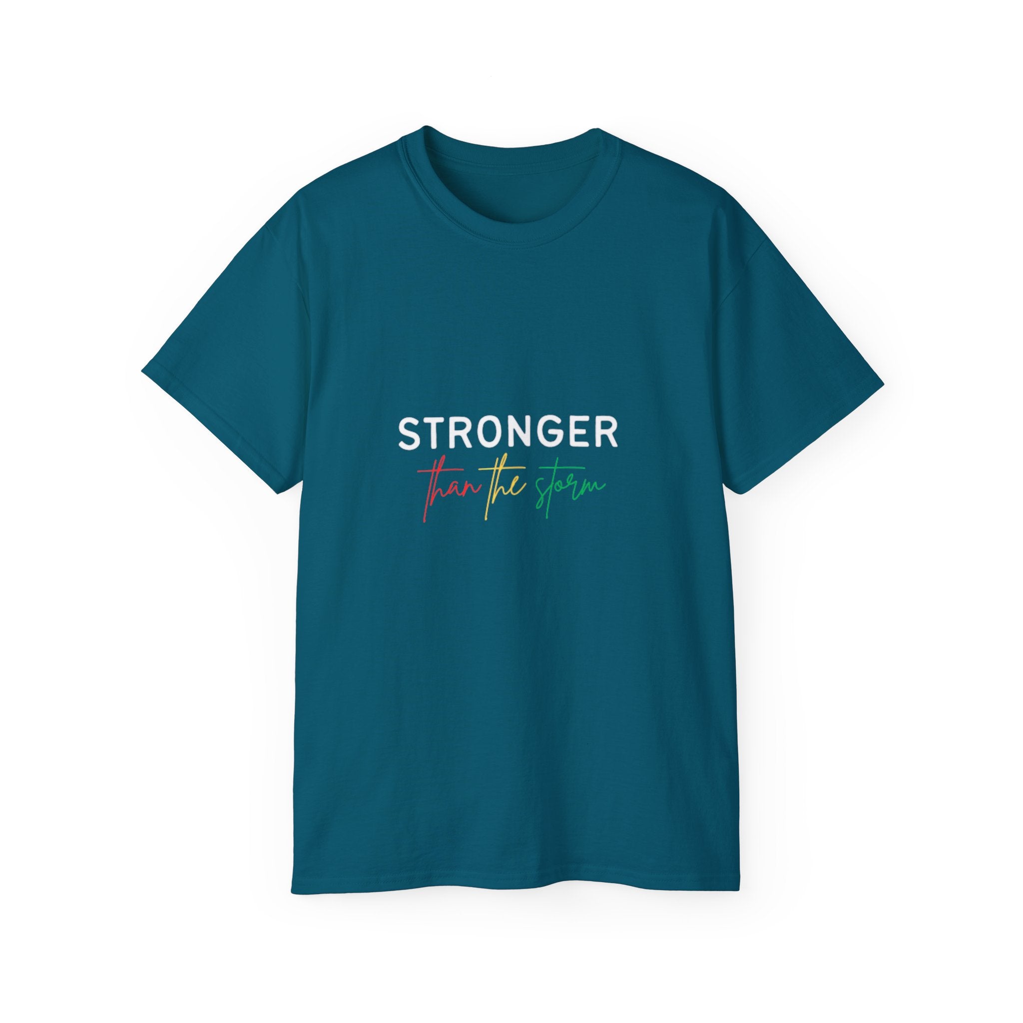 Stronger Than The Storm T-Shirt — Resilience Motivational Tee
