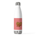 Insulated Bottle — "Jamaica Lover" Retro Script Travel Water Bottle