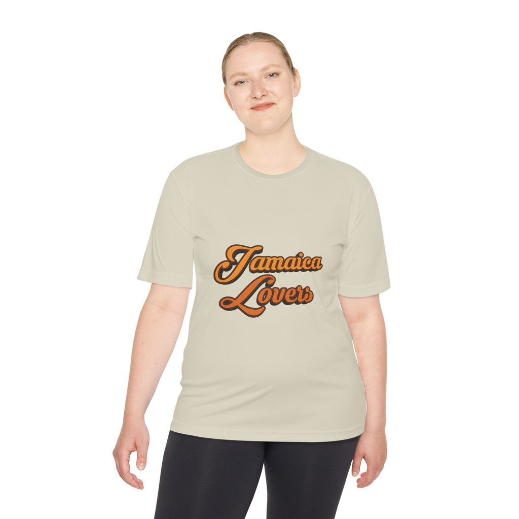 Jamaica Lovers Unisex Moisture Wicking Tee, Cool Summer Wear, Beach Shirt, Vacation Gear, Travel Apparel, Gift for Friends