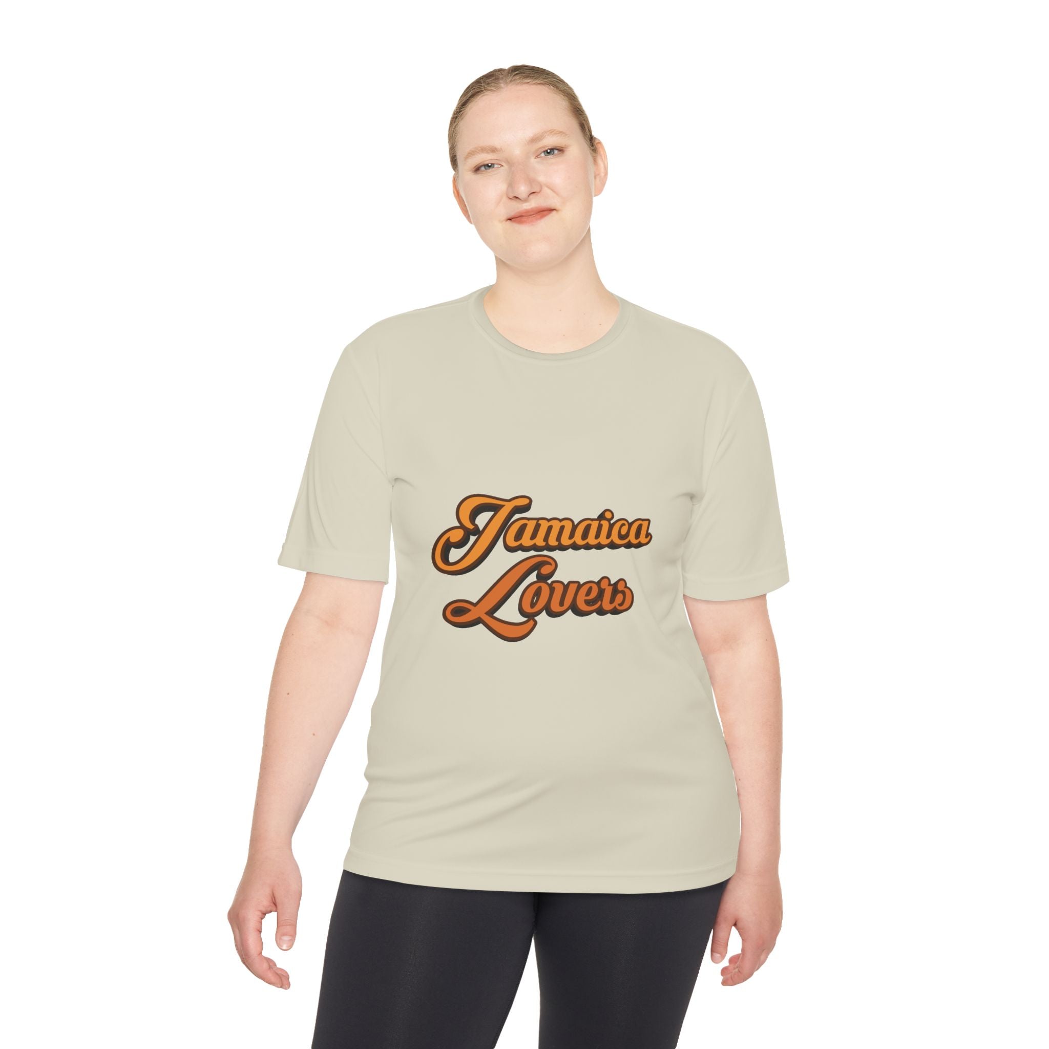 Jamaica Lovers Unisex Moisture Wicking Tee, Cool Summer Wear, Beach Shirt, Vacation Gear, Travel Apparel, Gift for Friends