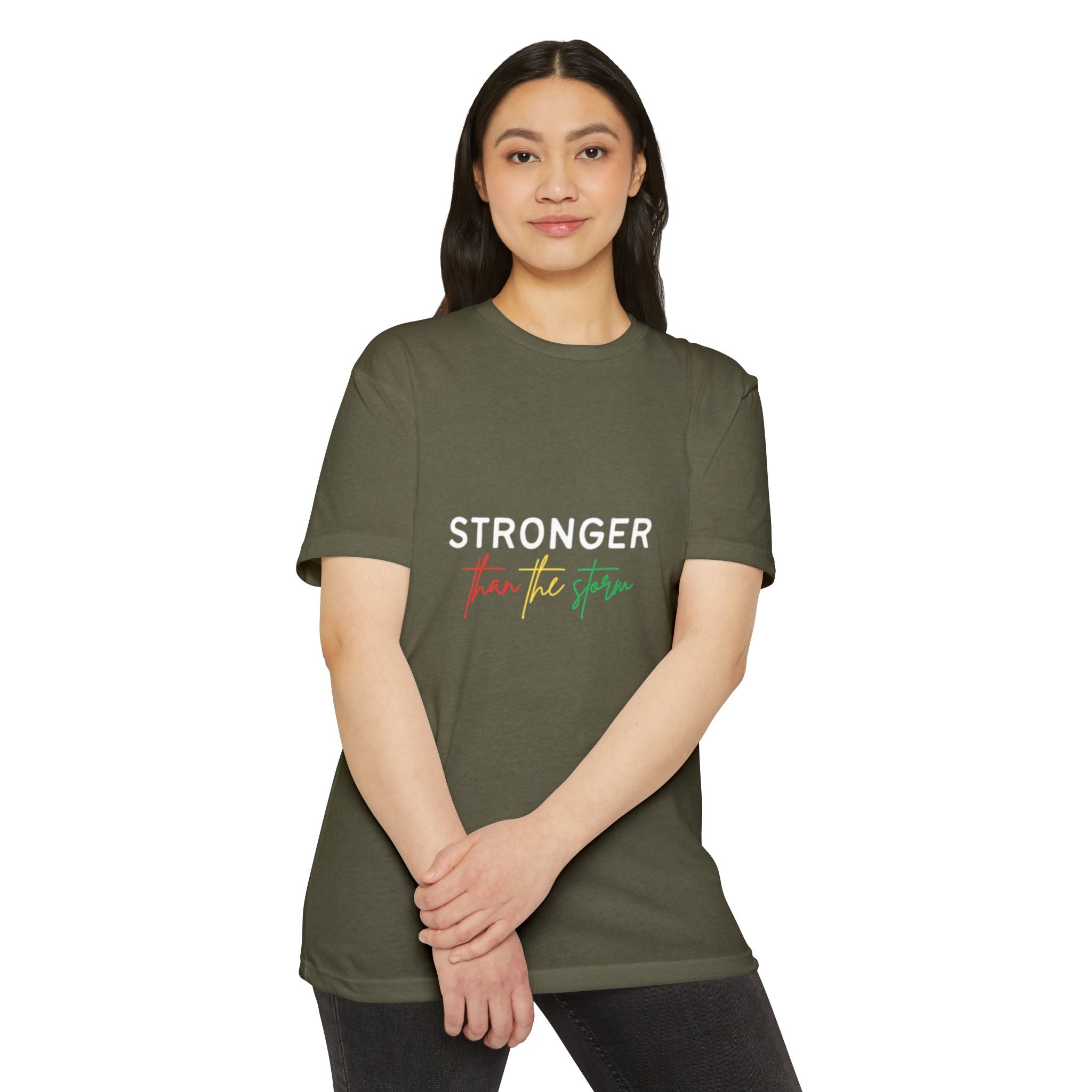 Stronger Than the Storm T-Shirt — Inspirational Resilience Tee