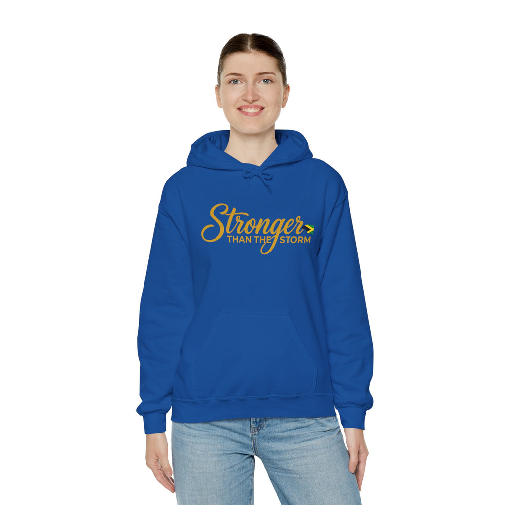 Stronger Than The Storm Hoodie – Inspirational Resilience Sweatshirt