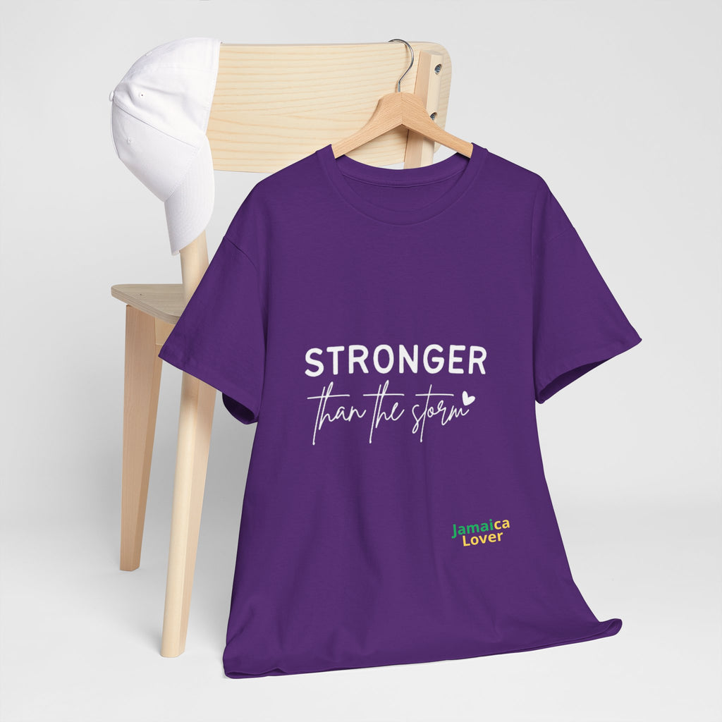 Stronger Than The Storm Tee — Inspirational Motivational T‑Shirt