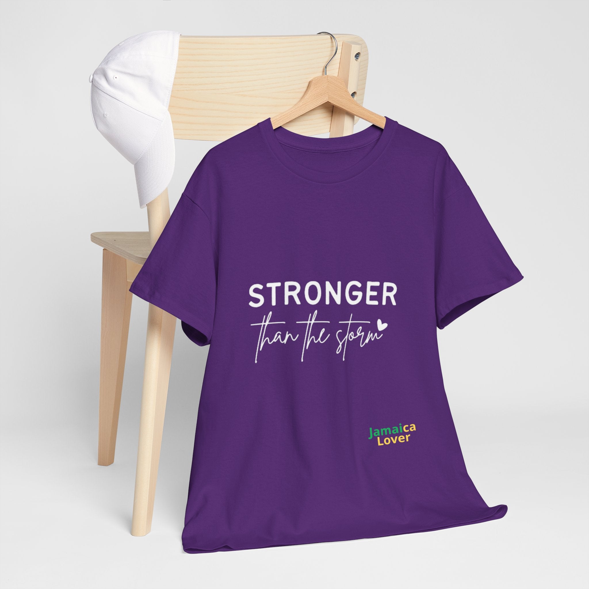 Stronger Than The Storm Tee — Inspirational Motivational T‑Shirt