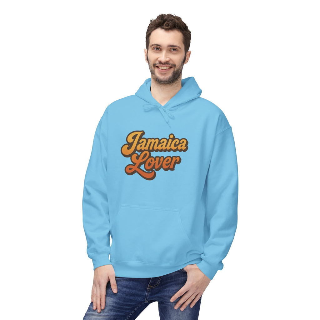 Jamaica Lover Hoodie – Retro Script Jamaica Pride Pullover