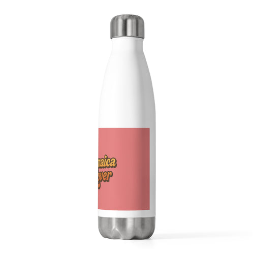 Insulated Bottle — "Jamaica Lover" Retro Script Travel Water Bottle