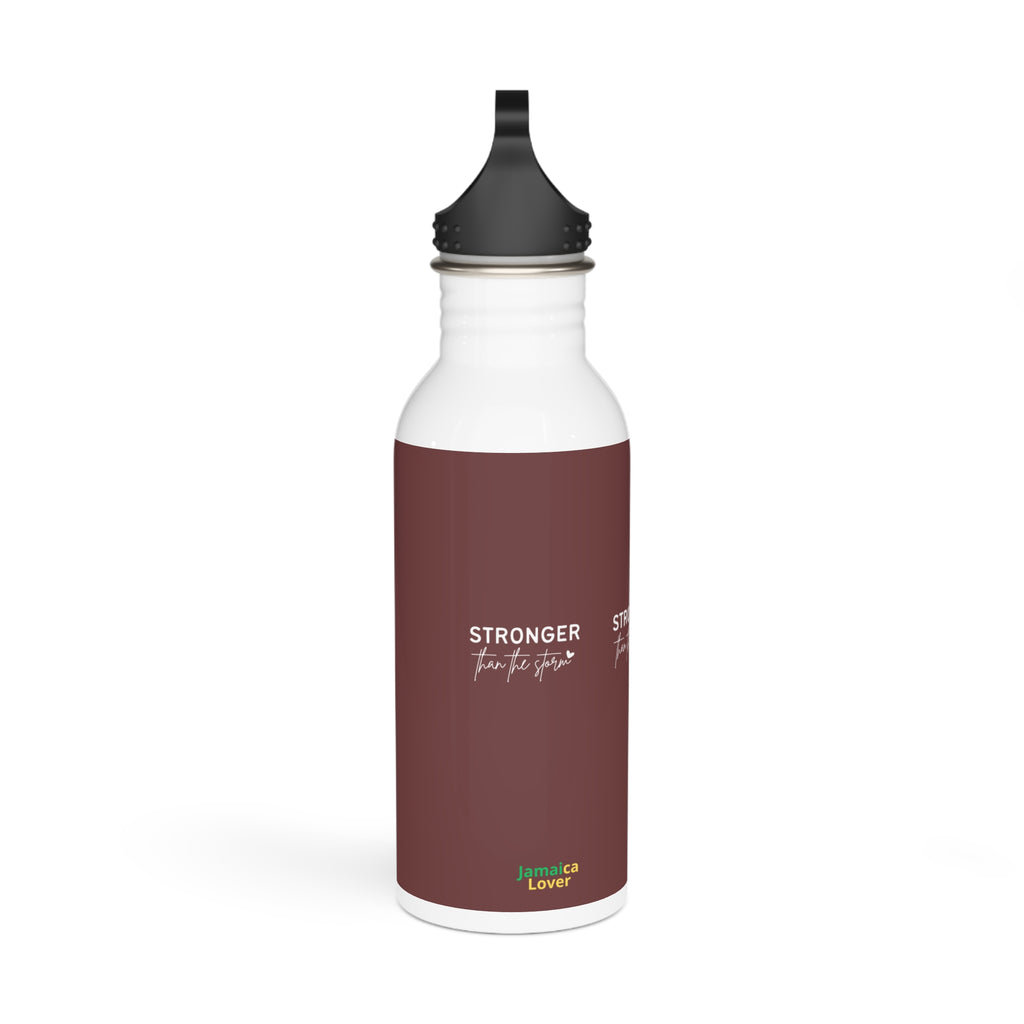 Stainless Steel Water Bottle — "Stronger from the Struggle" Inspirational Sports Bottle