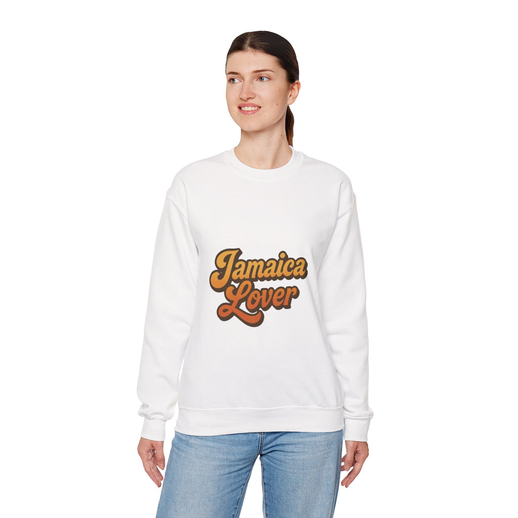 Jamaica Lover Sweatshirt — Retro Tropical Crewneck for Travel & Island Lovers