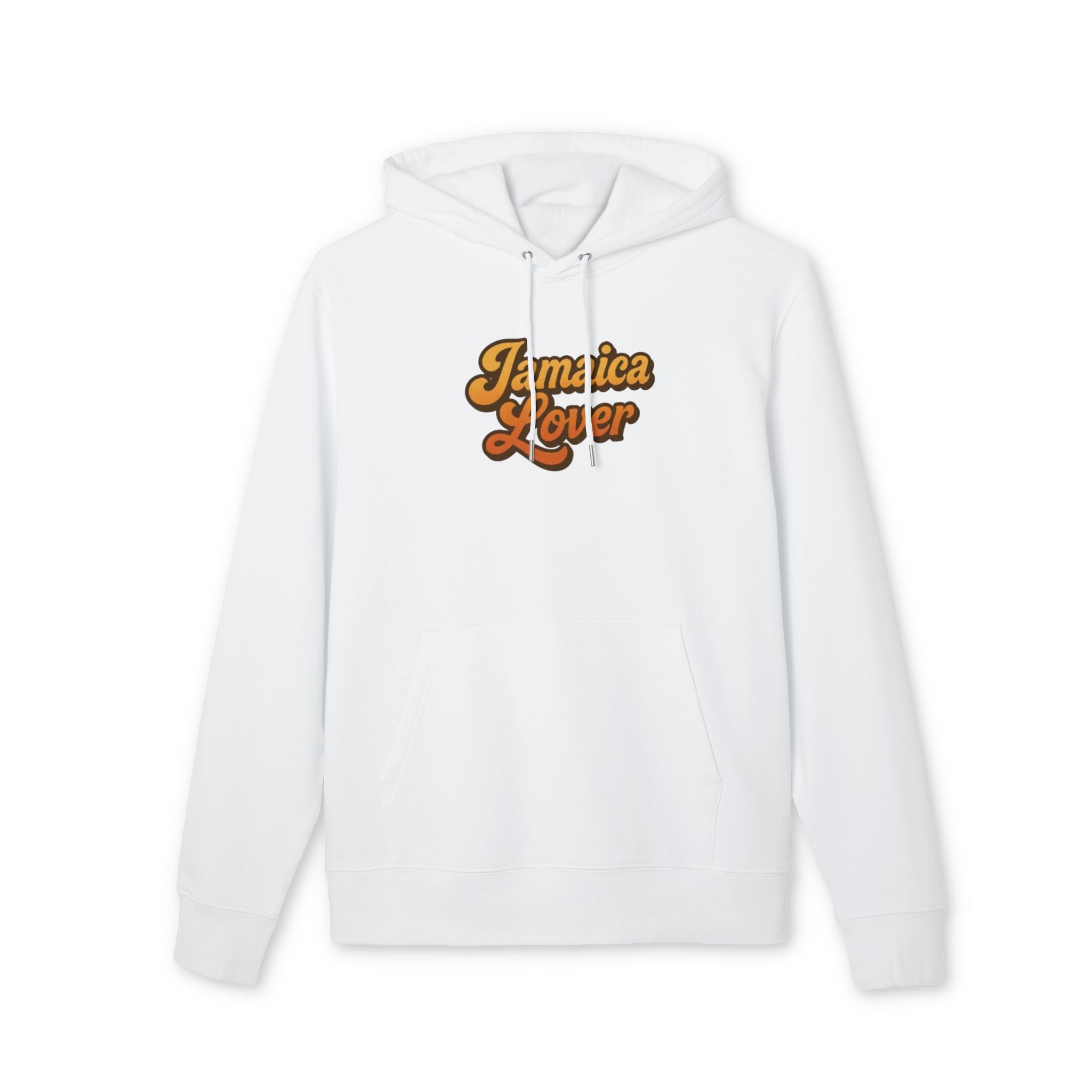 Jamaica Lover Hoodie — Retro Script Design