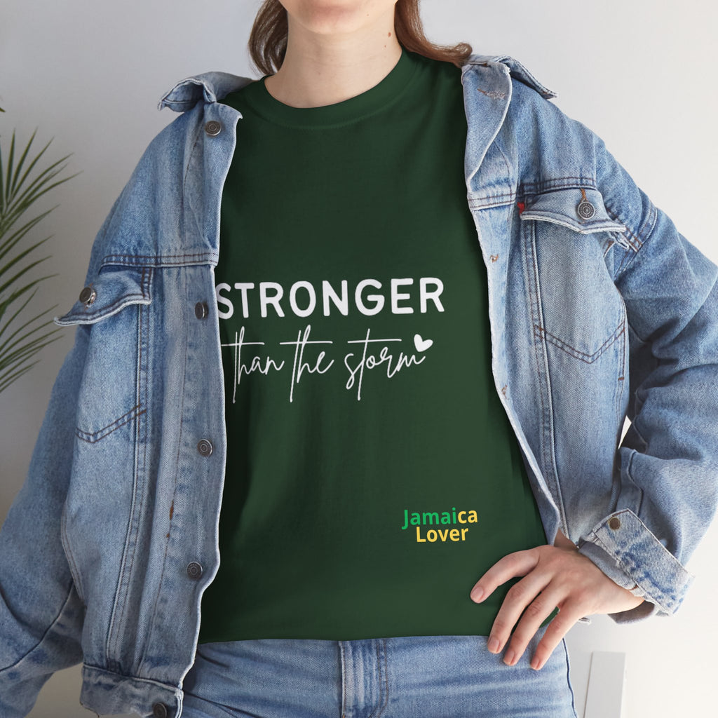 Stronger Than The Storm Tee — Inspirational Motivational T‑Shirt