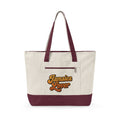 Jamaica Lover Zippered Canvas Tote