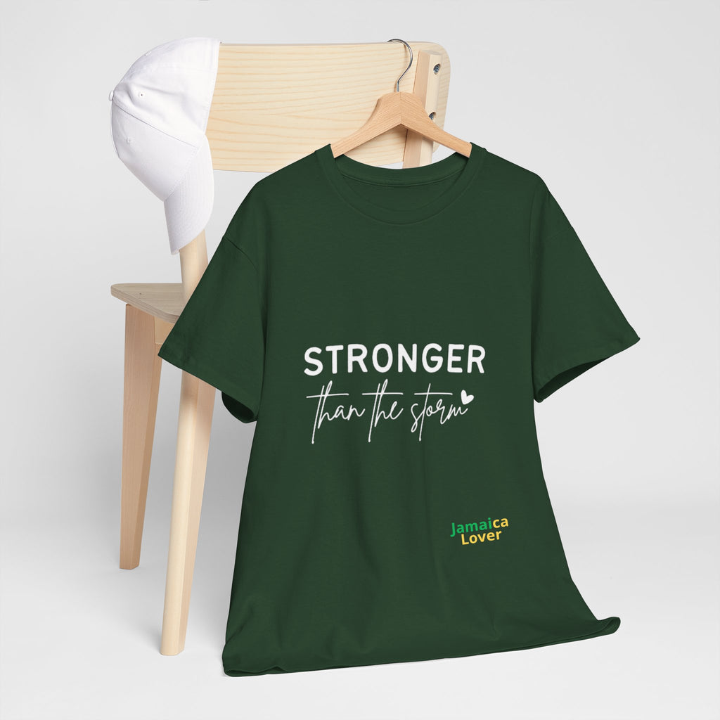 Stronger Than The Storm Tee — Inspirational Motivational T‑Shirt