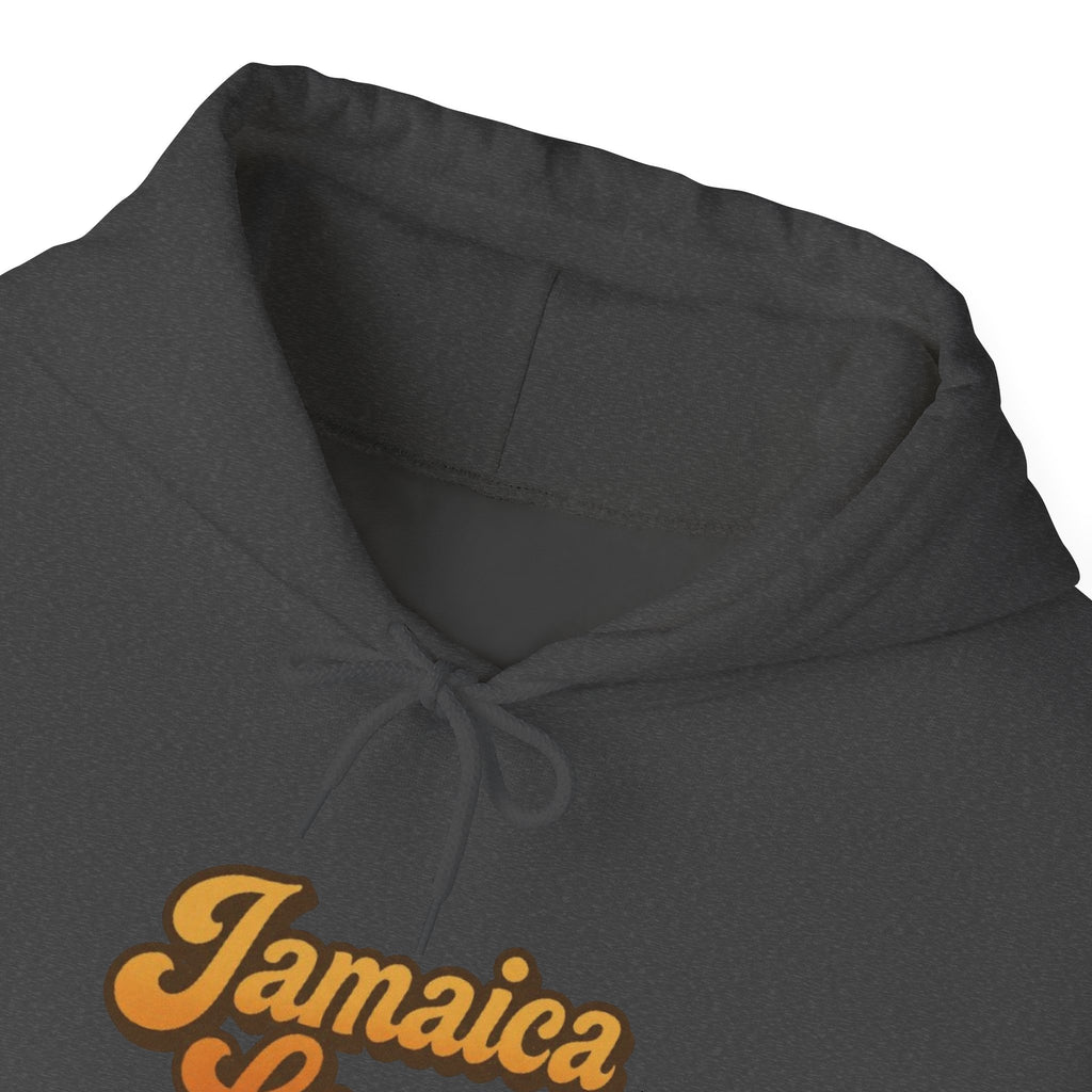 Jamaica Lover Hoodie — Retro Script Pullover for Jamaica Fans