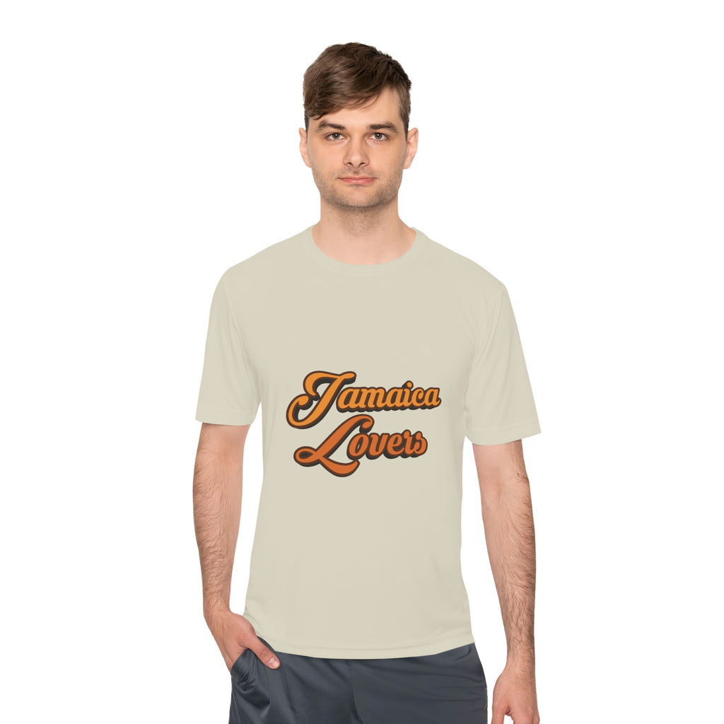 Jamaica Lovers Unisex Moisture Wicking Tee, Cool Summer Wear, Beach Shirt, Vacation Gear, Travel Apparel, Gift for Friends