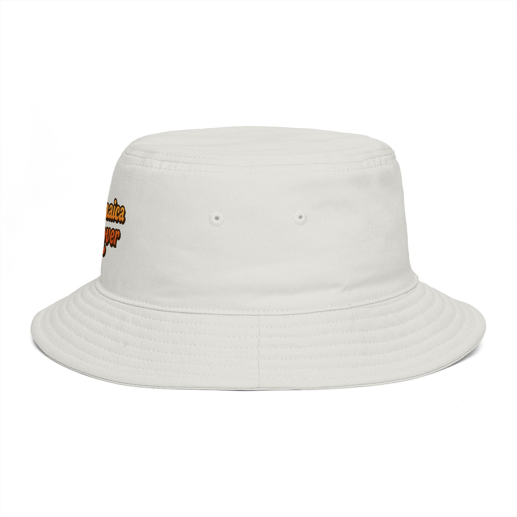 Jamaica Lover Bucket Hat — Retro Reggae Brown Beach Sun Hat