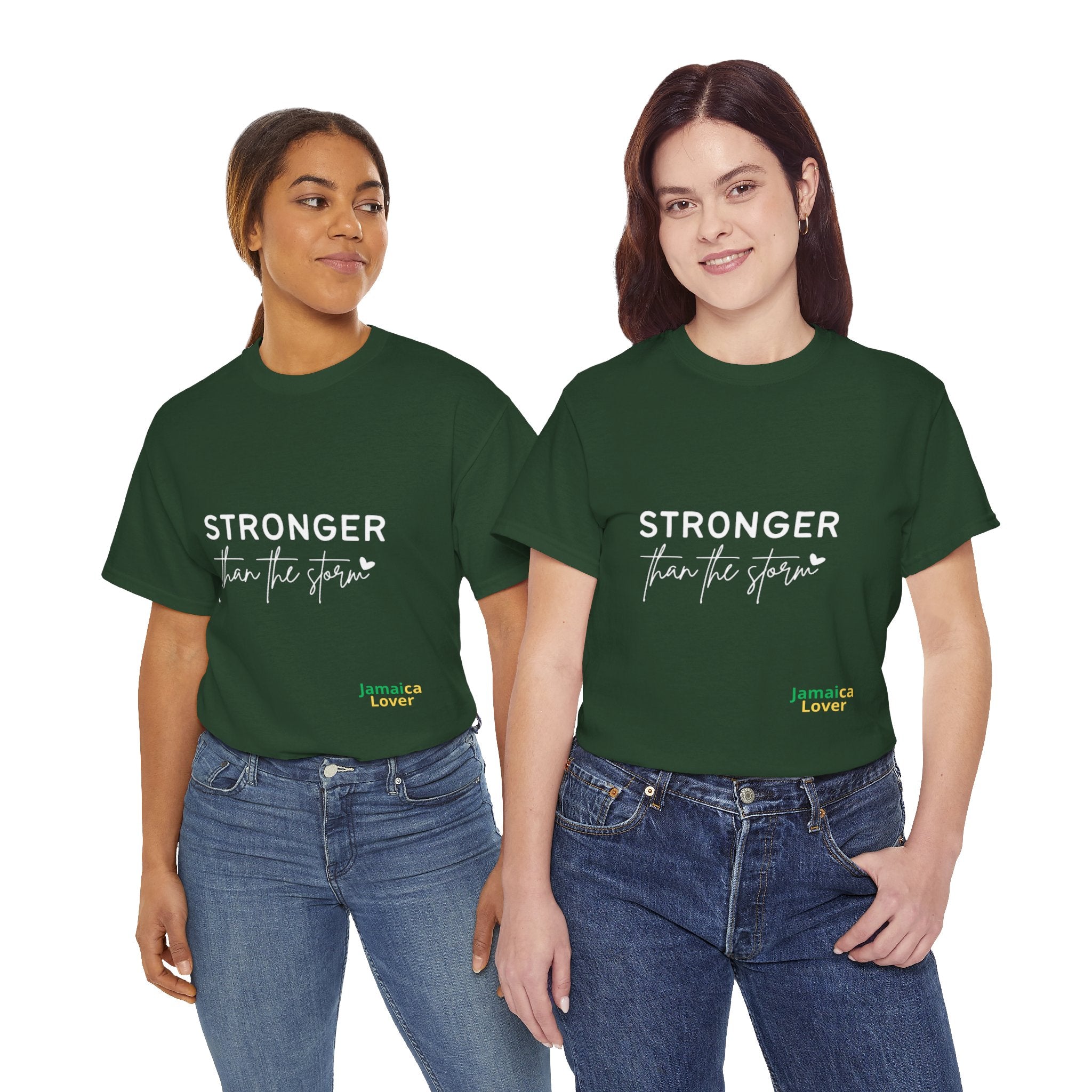 Stronger Than The Storm Tee — Inspirational Motivational T‑Shirt