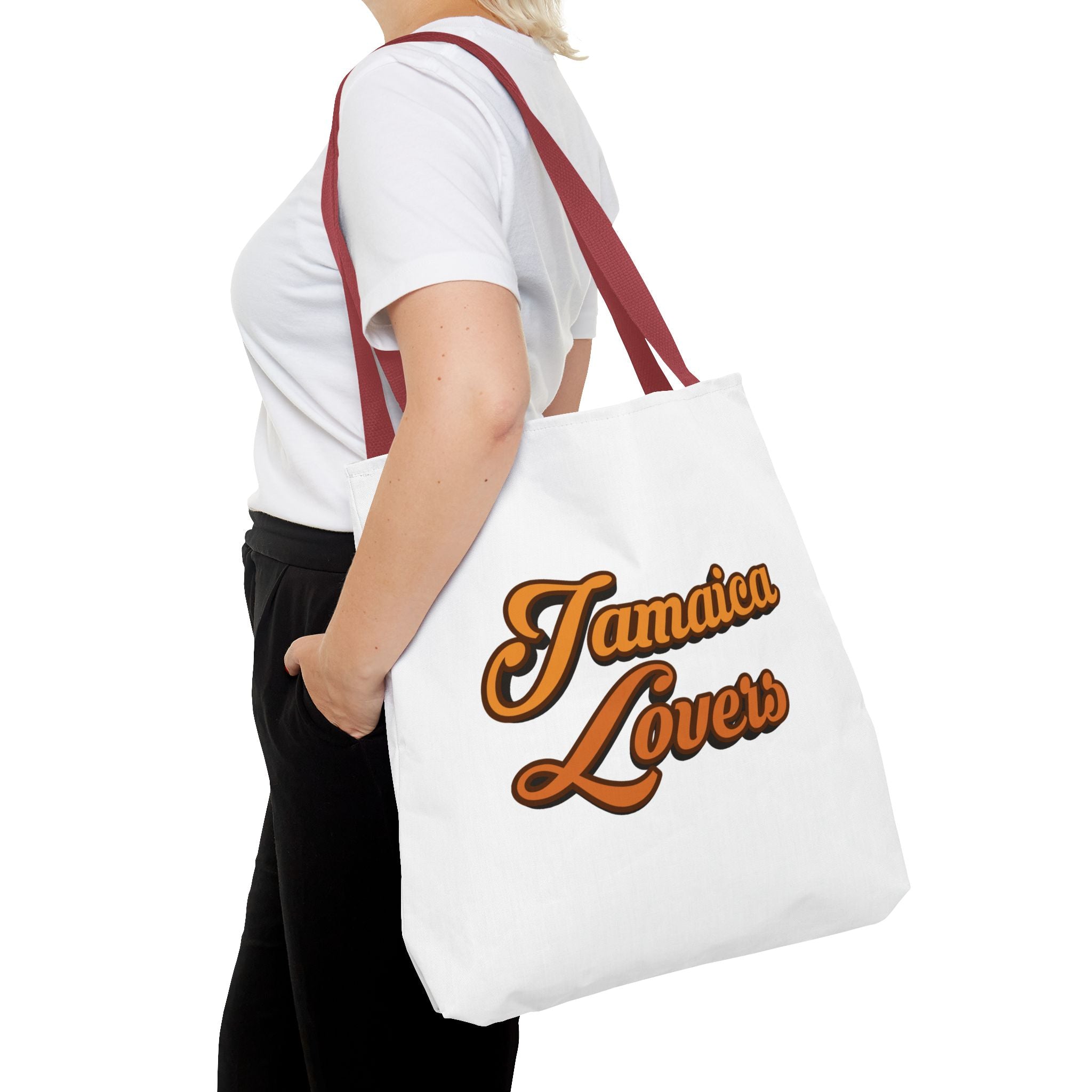 Jamaica Lovers Tote Bag, Beach Bag, Shopping Tote, Eco-Friendly Bag, Vacation Accessory, Gift for Travel Enthusiasts