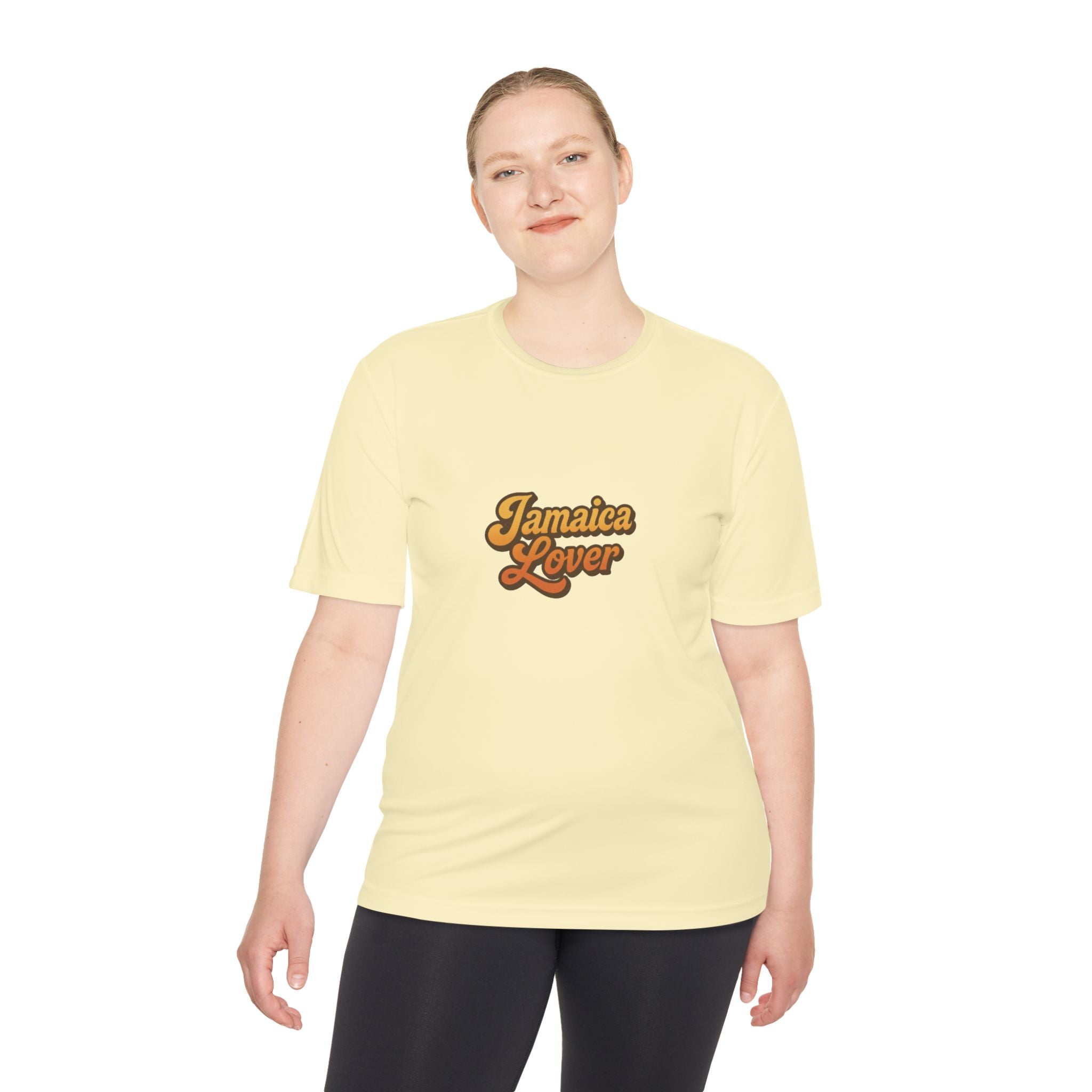 Jamaica Lovers Unisex Moisture Wicking Tee, Cool Summer Wear, Beach Shirt, Vacation Gear, Travel Apparel, Gift for Friends
