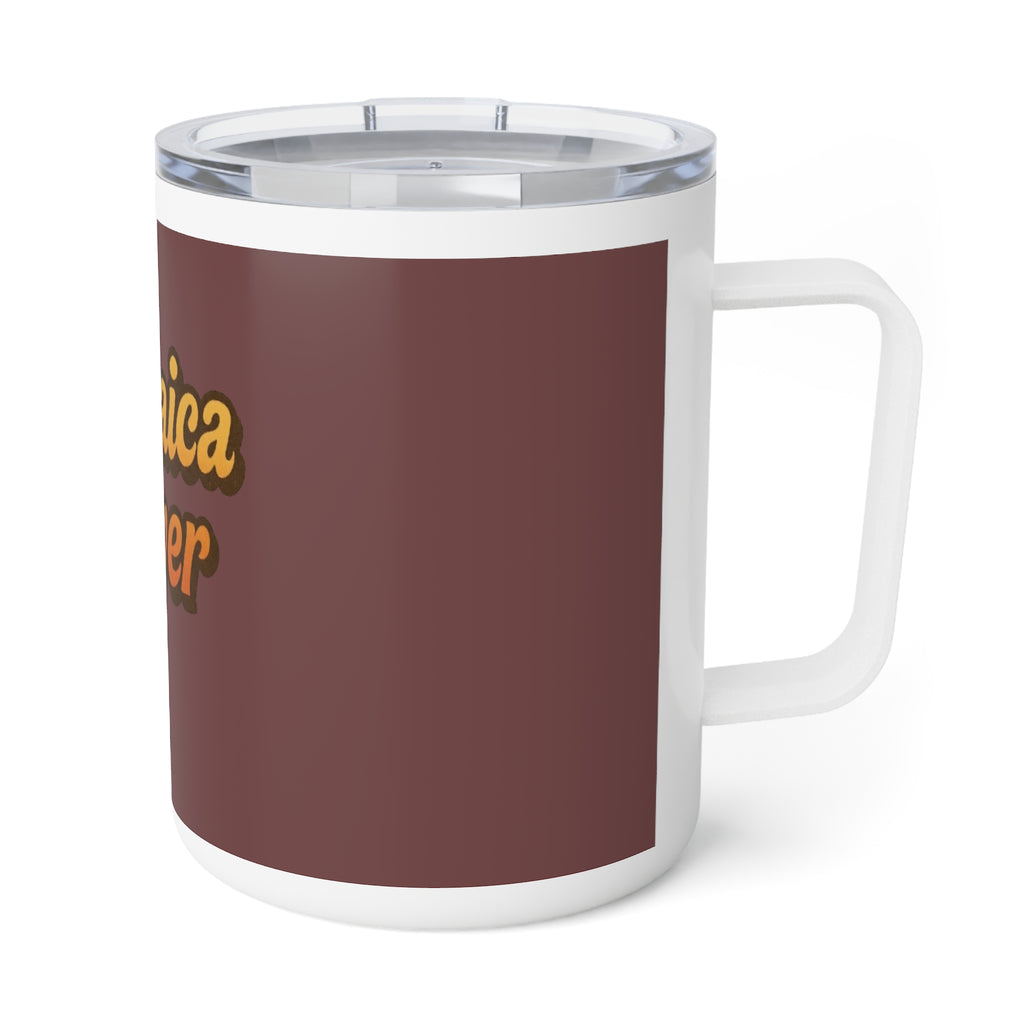 Jamaica Lover Insulated Coffee Mug — 10oz Retro Travel Tumbler