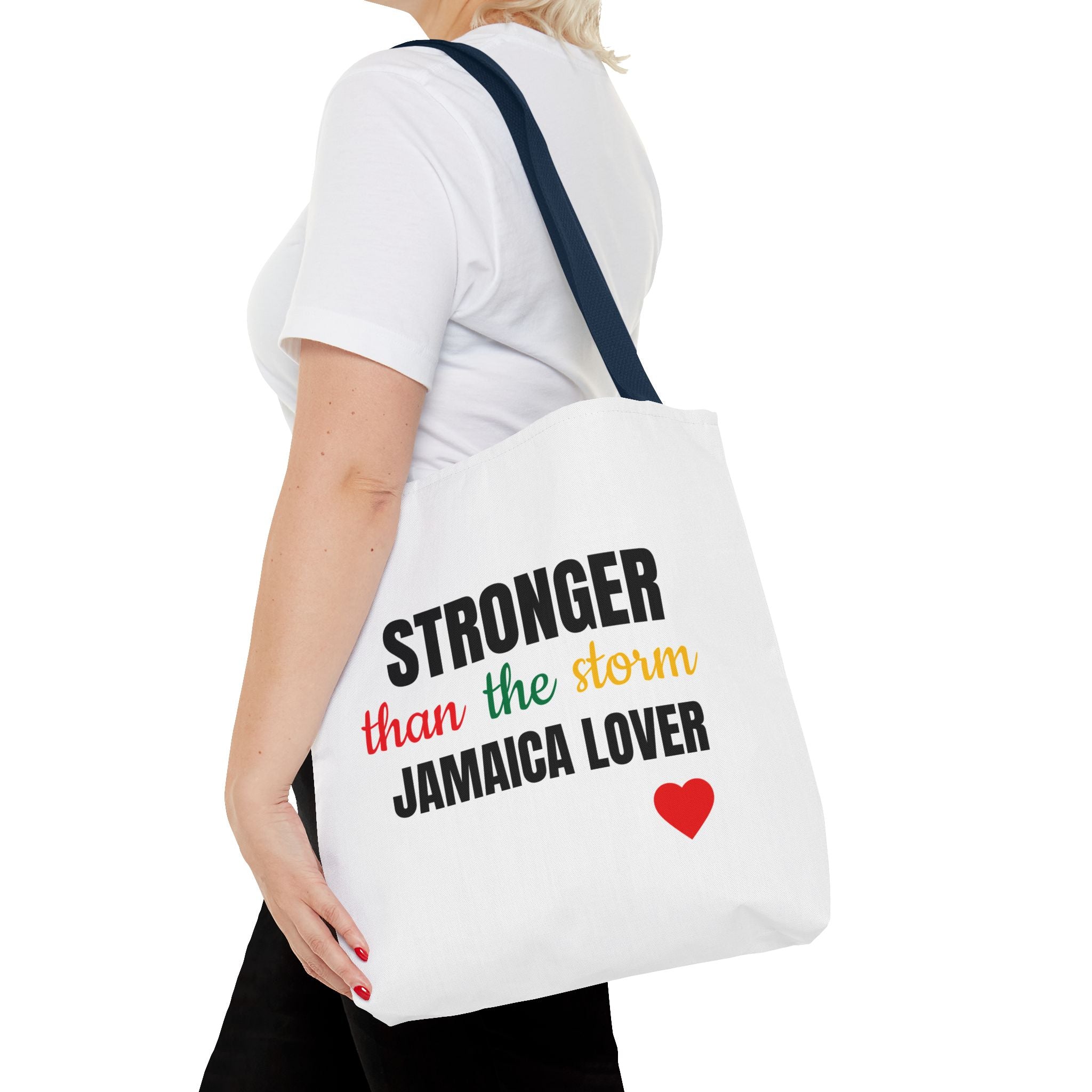 Stronger Than The Storm Jamaica Lover Tote Bag