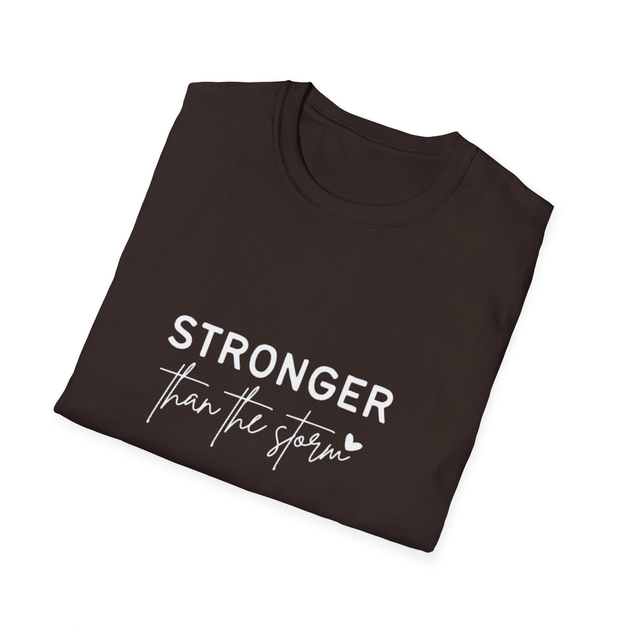 T-Shirt — "Stronger Than the Storm" Jamaica Lover Inspirational Tee