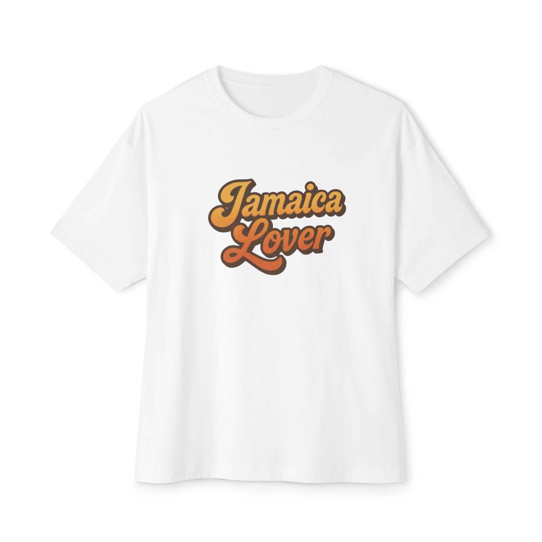 Jamaica Lover Tee — Retro Island Vibes Oversized T-Shirt