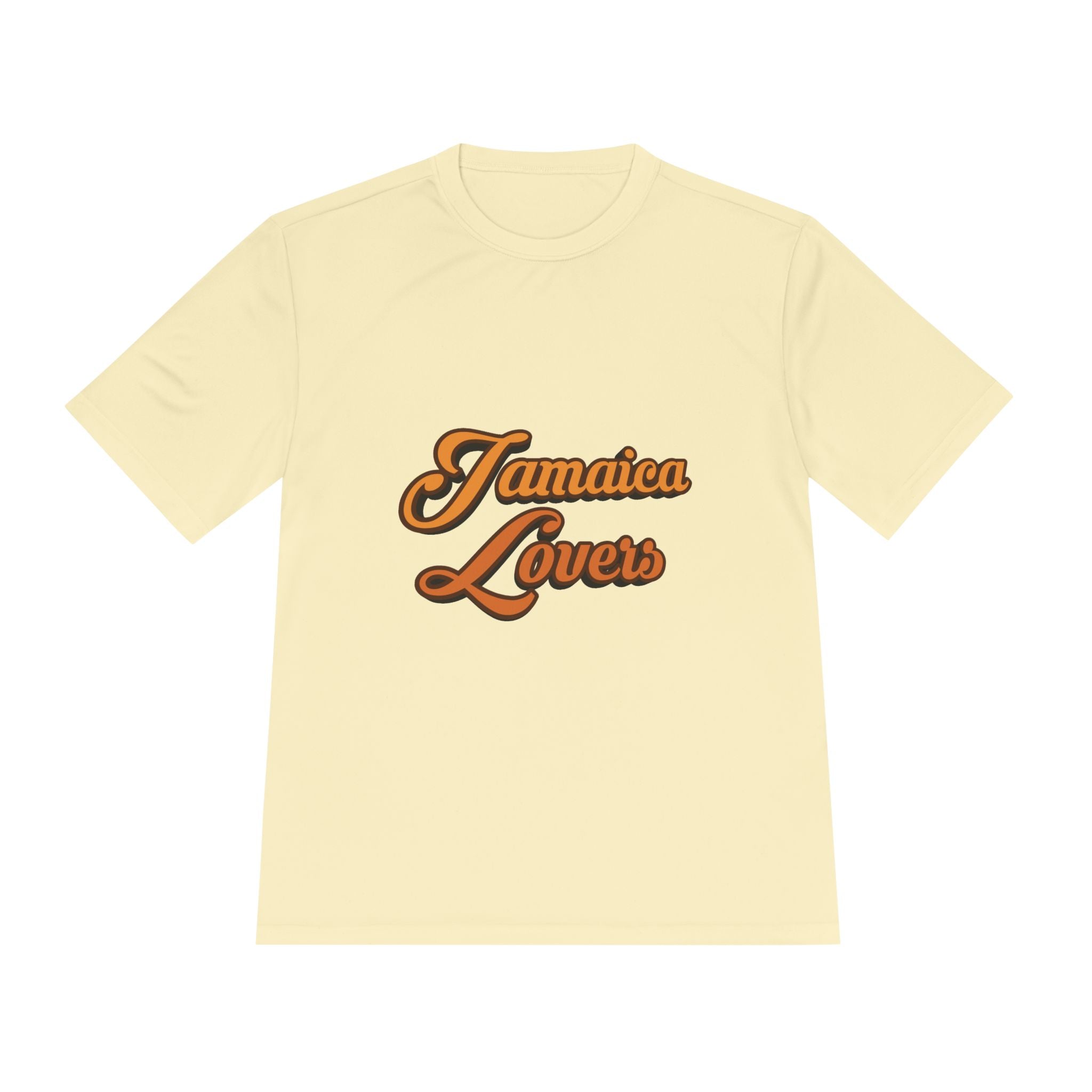 Jamaica Lovers Unisex Moisture Wicking Tee, Cool Summer Wear, Beach Shirt, Vacation Gear, Travel Apparel, Gift for Friends