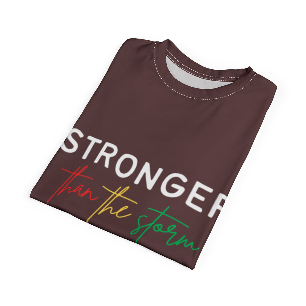 Stronger Than The Storm T-Shirt — Inspirational Resilience Tee
