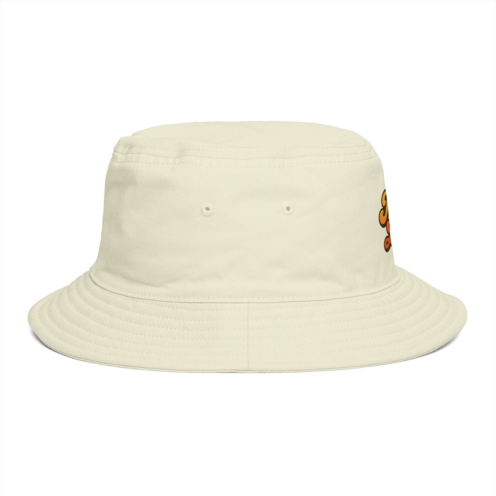 Jamaica Lover Bucket Hat — Retro Script Travel & Festival Sun Hat