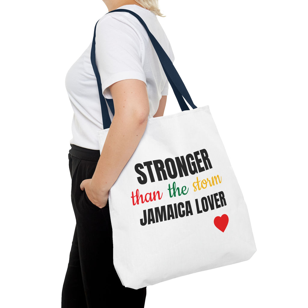Stronger Than The Storm Jamaica Lover Tote Bag