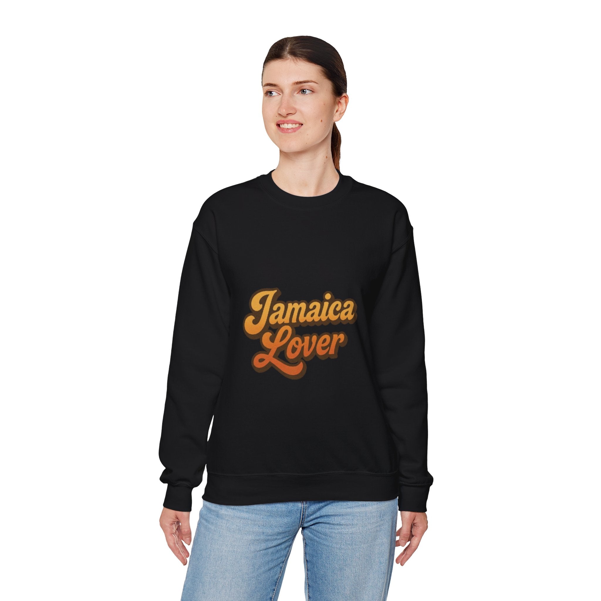 Jamaica Lover Sweatshirt — Retro Tropical Crewneck for Travel & Island Lovers