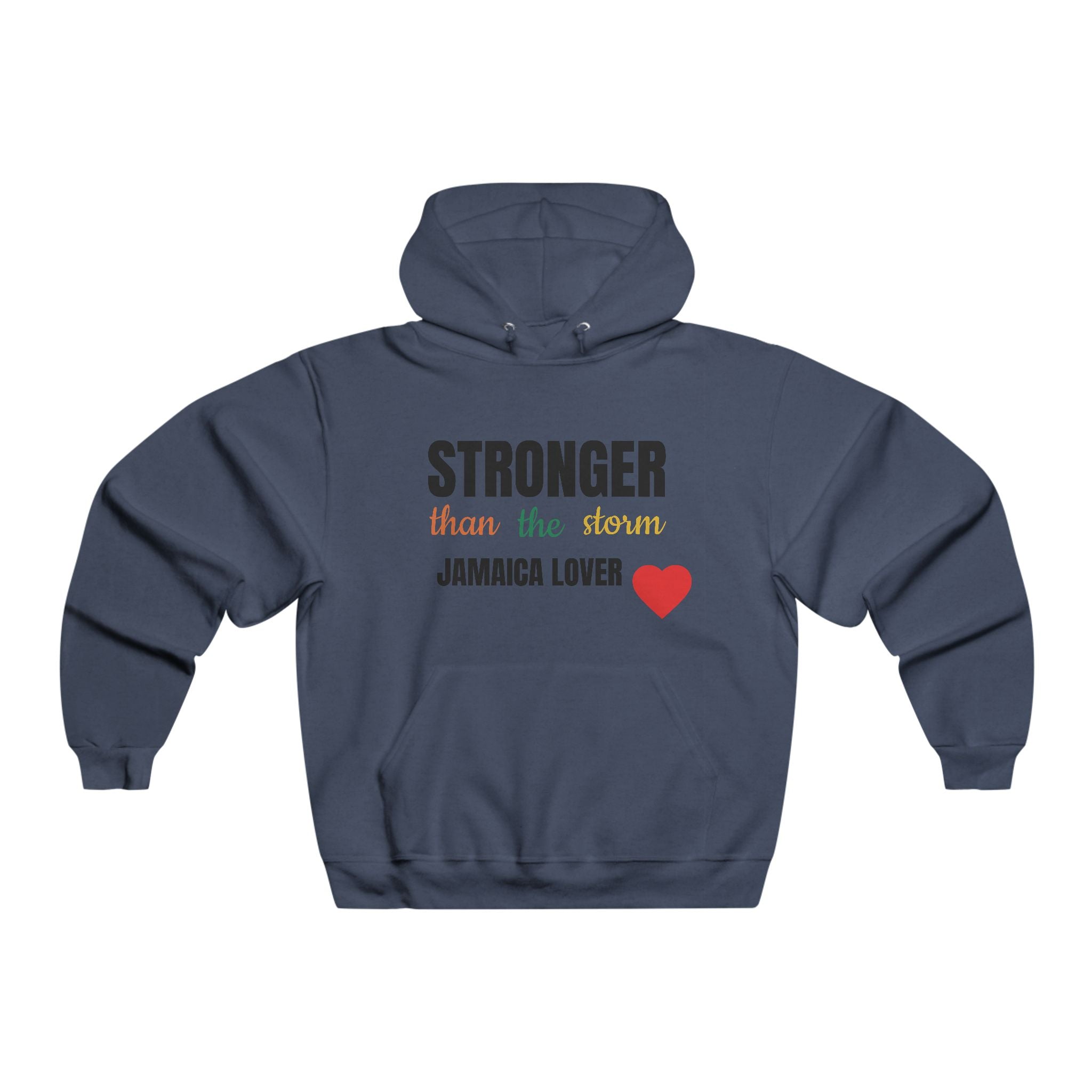 Stronger Than the Storm Jamaica Lover Hoodie
